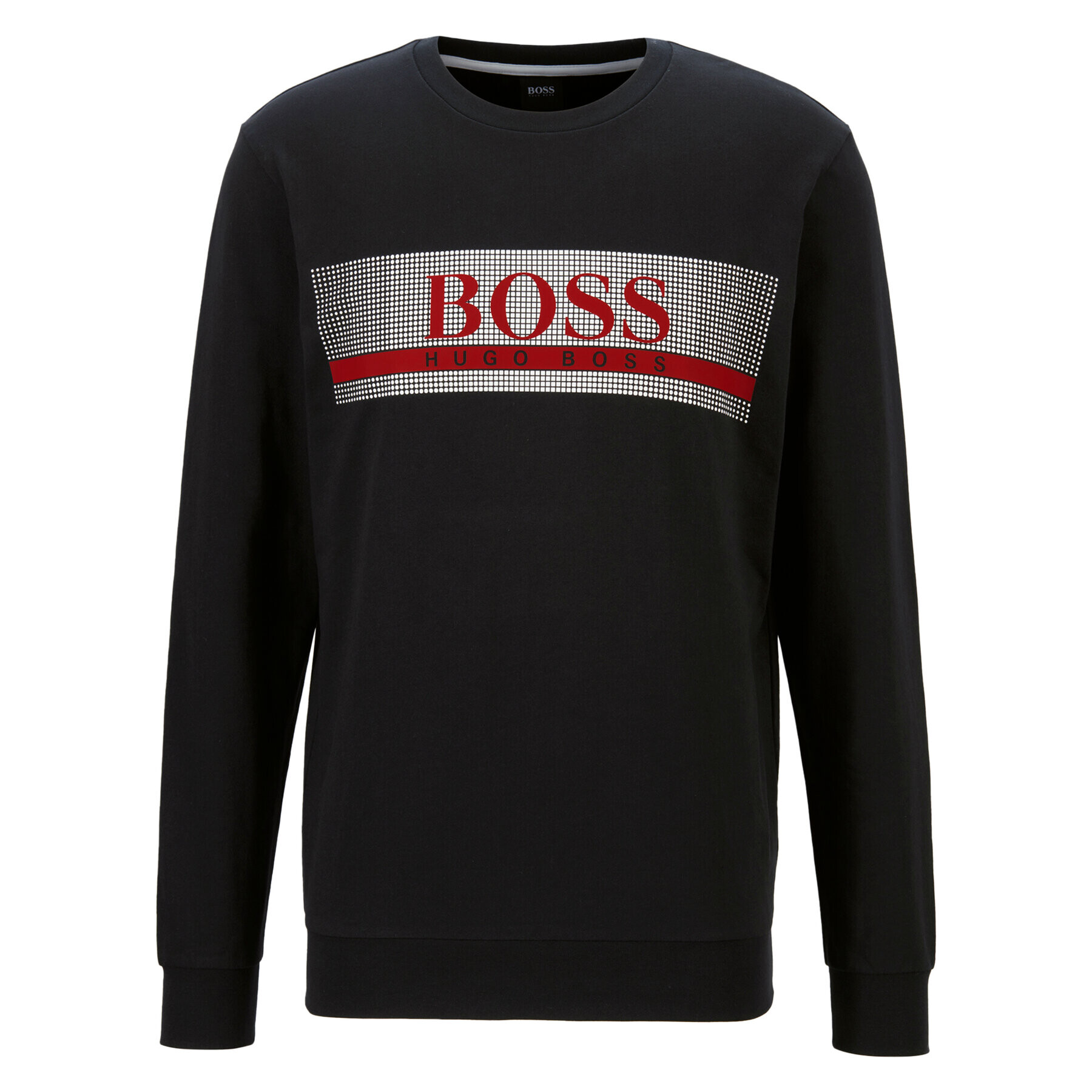 Boss Bluză Authentic 50449939 Negru Regular Fit - Pled.ro