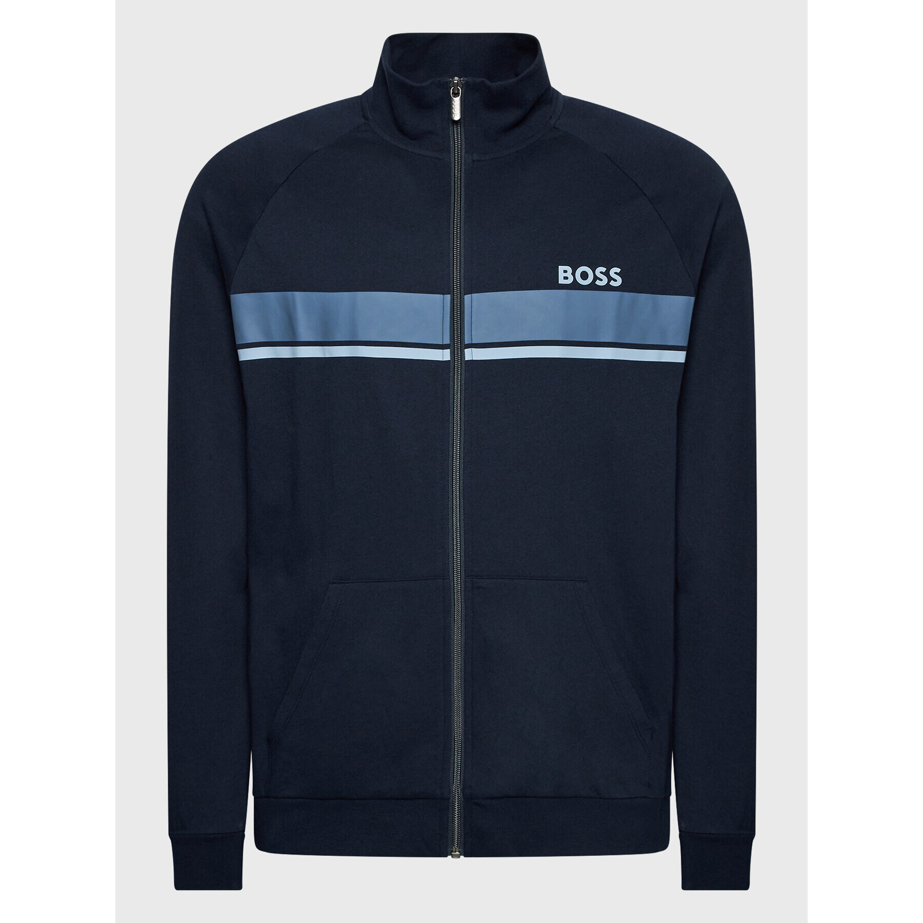 Boss Bluză Authentic 50480553 Bleumarin Regular Fit - Pled.ro