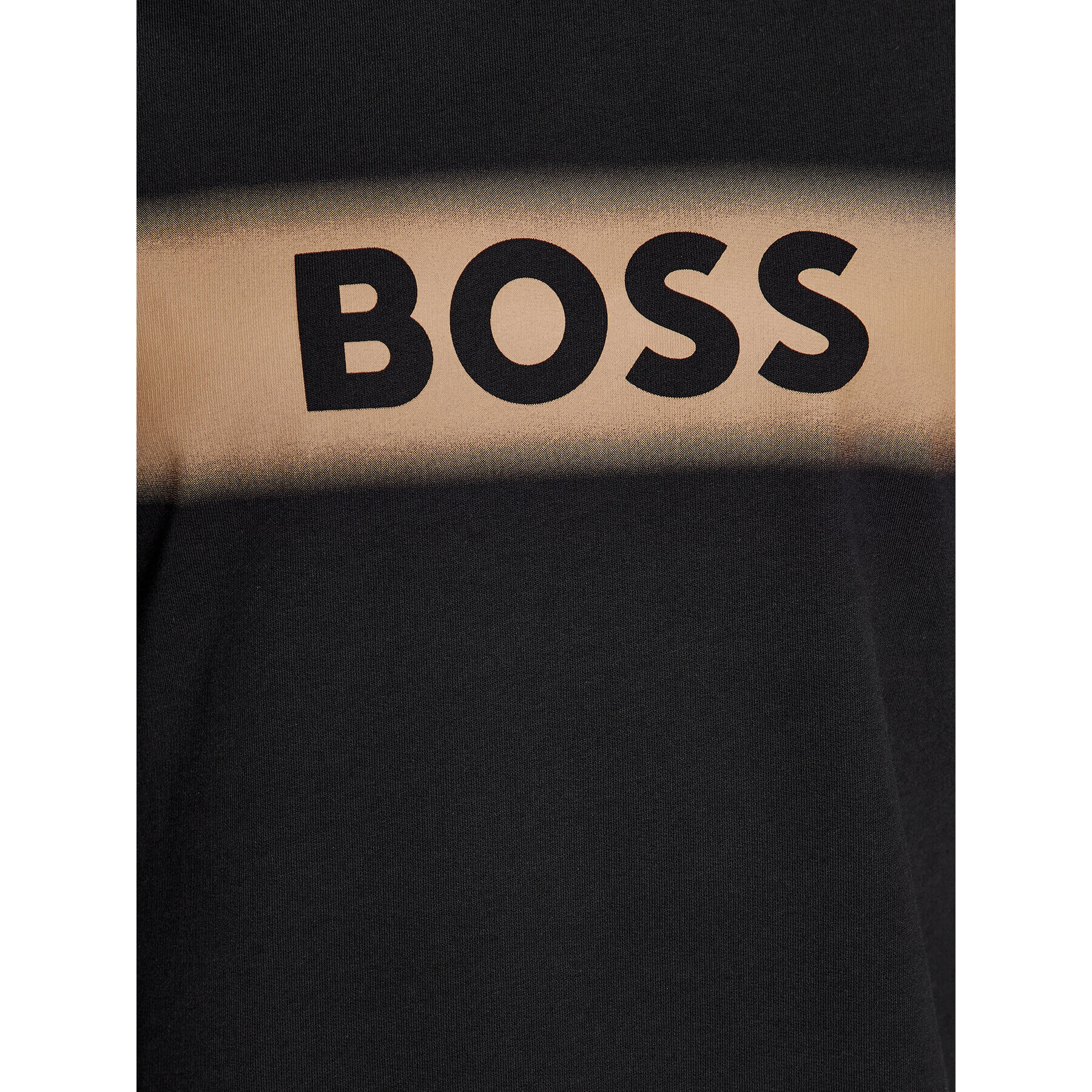 Boss Bluză Authentic 50503076 Negru Regular Fit - Pled.ro