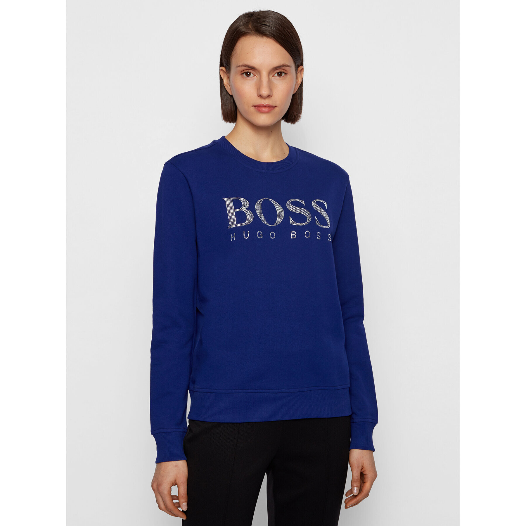 Boss Bluză C_Ea 50442497 Bleumarin Regular Fit - Pled.ro