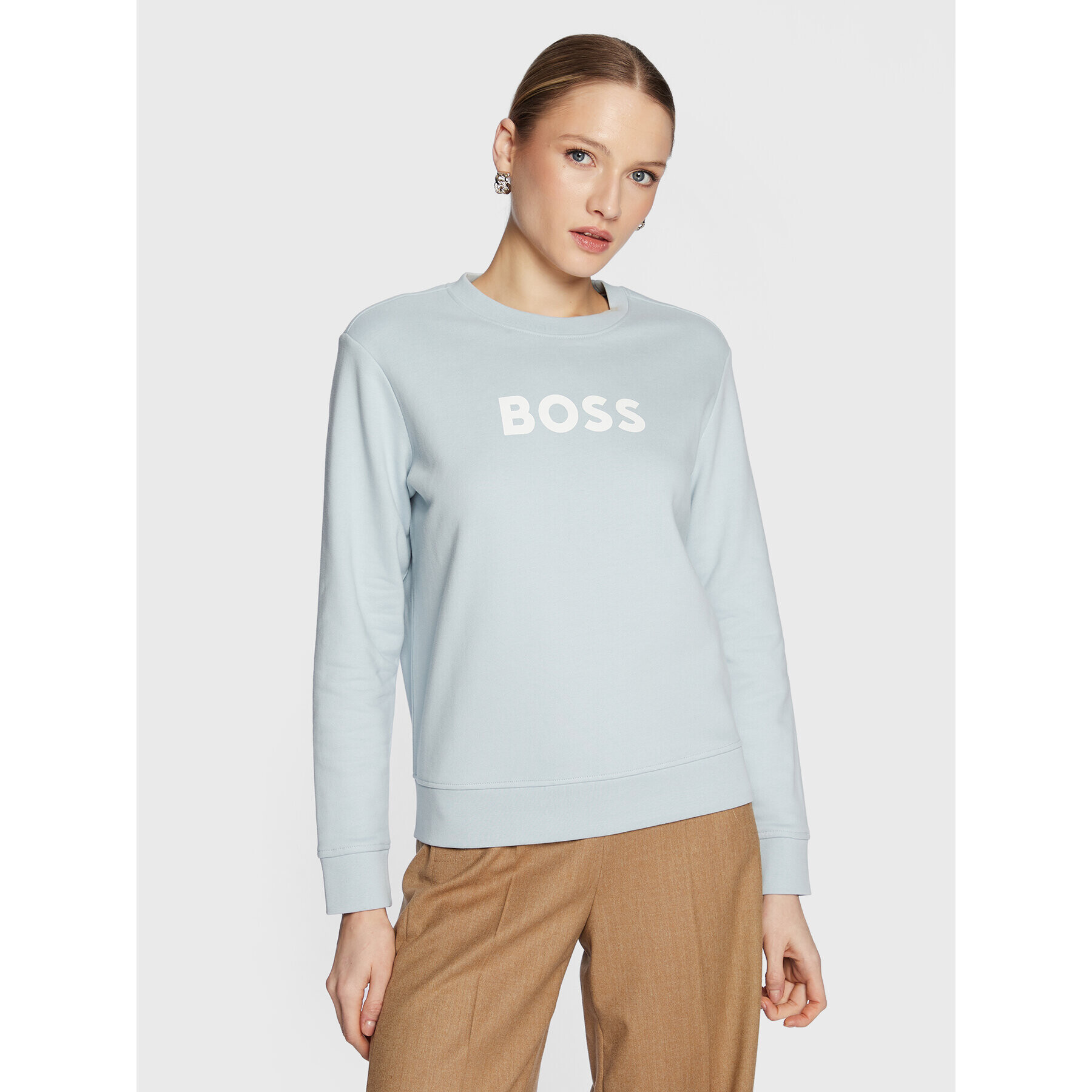 Boss Bluză C-Ela_6 50468357 Albastru Regular Fit - Pled.ro