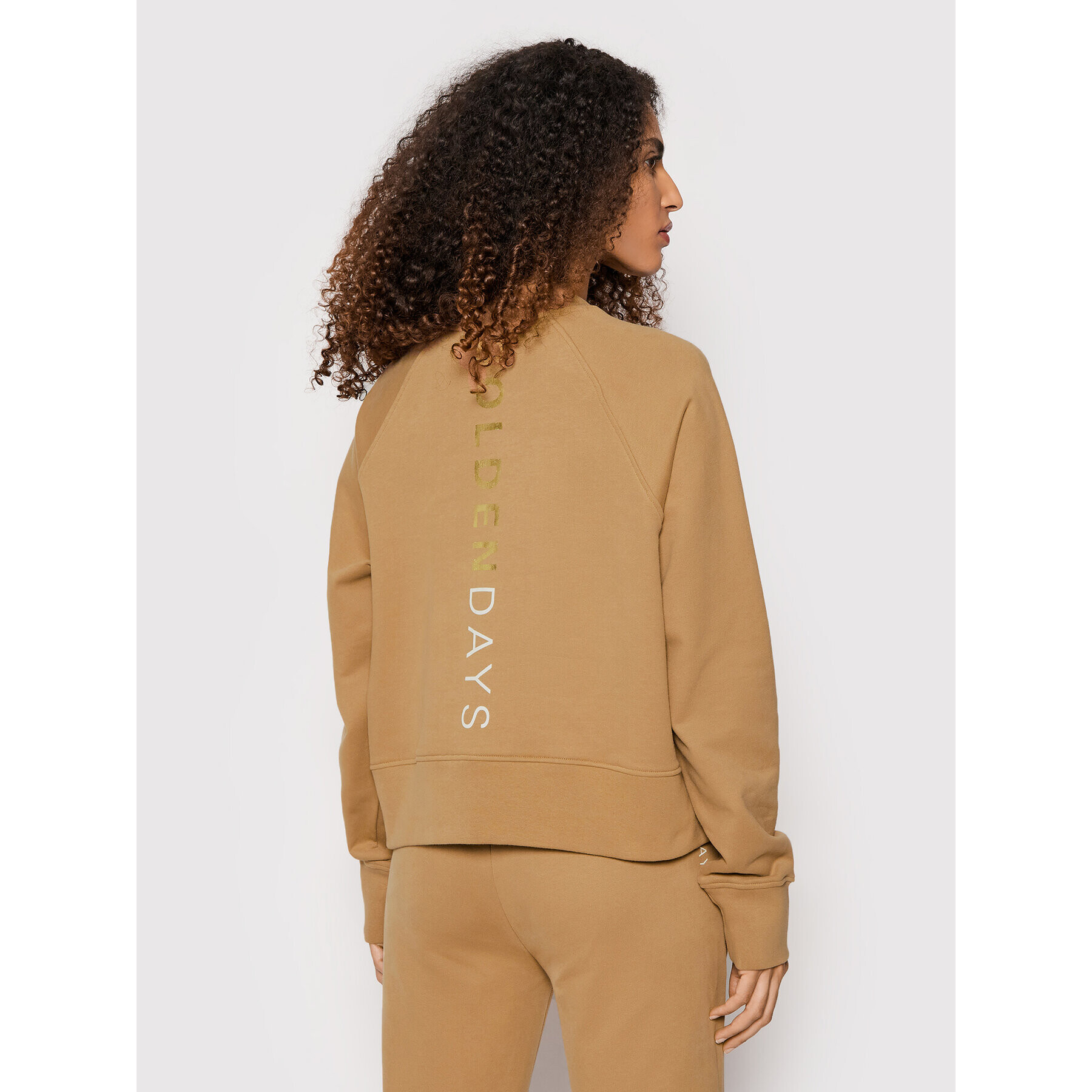 Boss Bluză C_Elia_Gold 50461945 Maro Oversize - Pled.ro