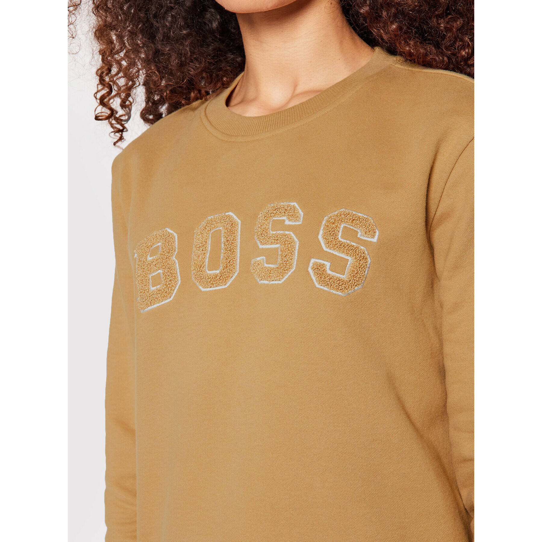 Boss Bluză C_Esety 50457681 Maro Regular Fit - Pled.ro