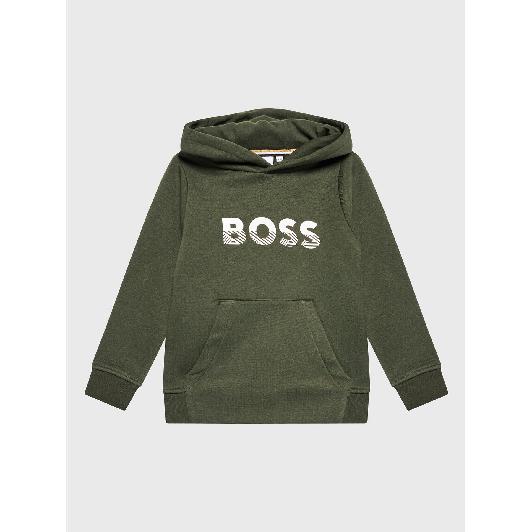 Boss Bluză J25M52 M Verde Regular Fit - Pled.ro