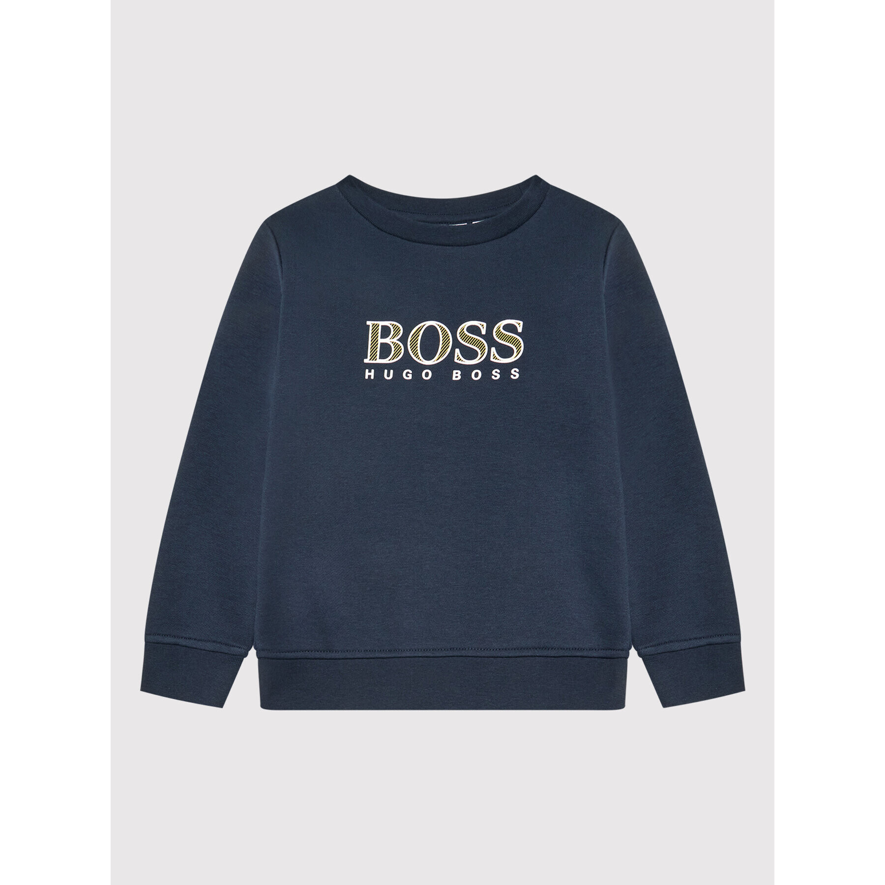 Boss Bluză J25N68 M Bleumarin Regular Fit - Pled.ro