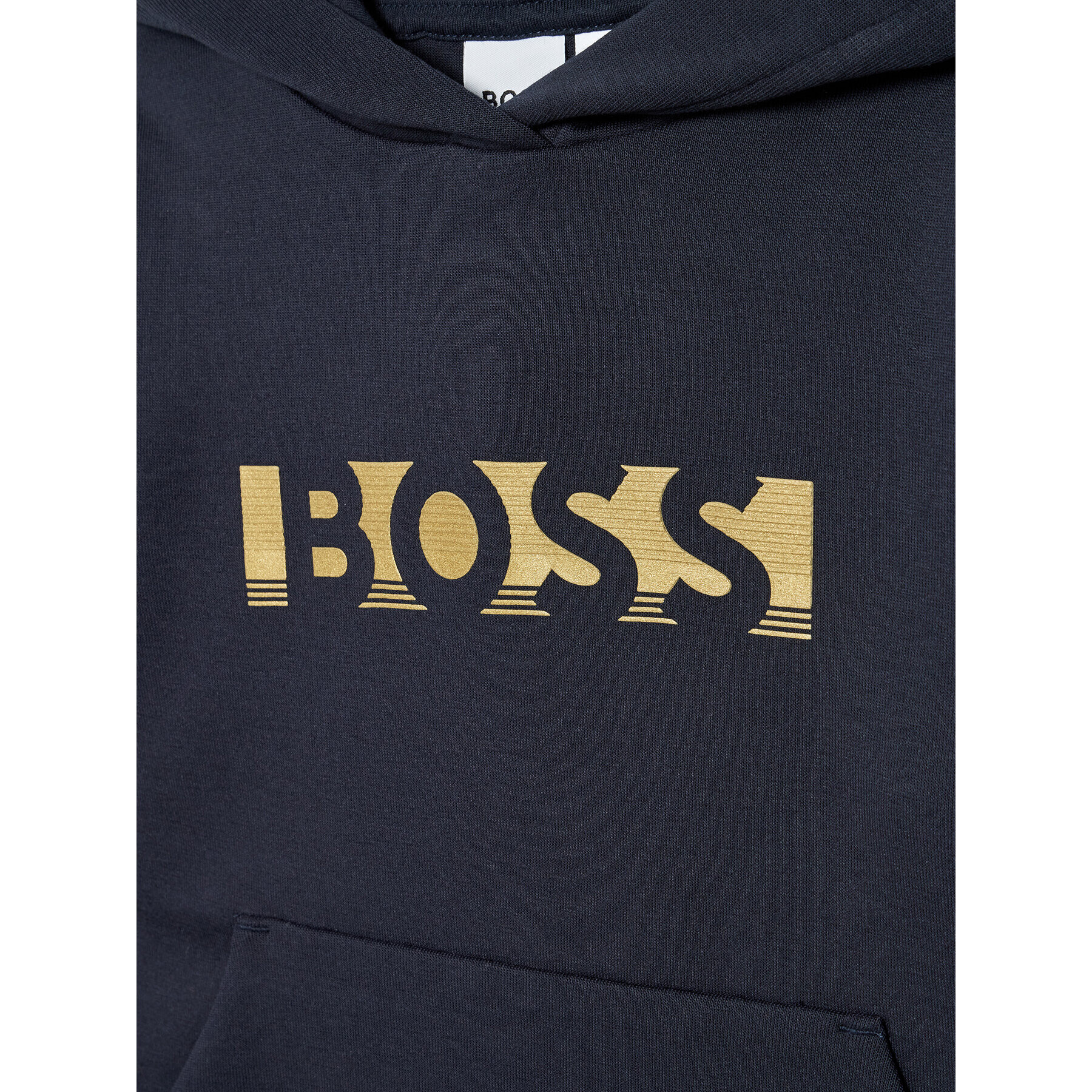 Boss Bluză J25N72 D Bleumarin Regular Fit - Pled.ro