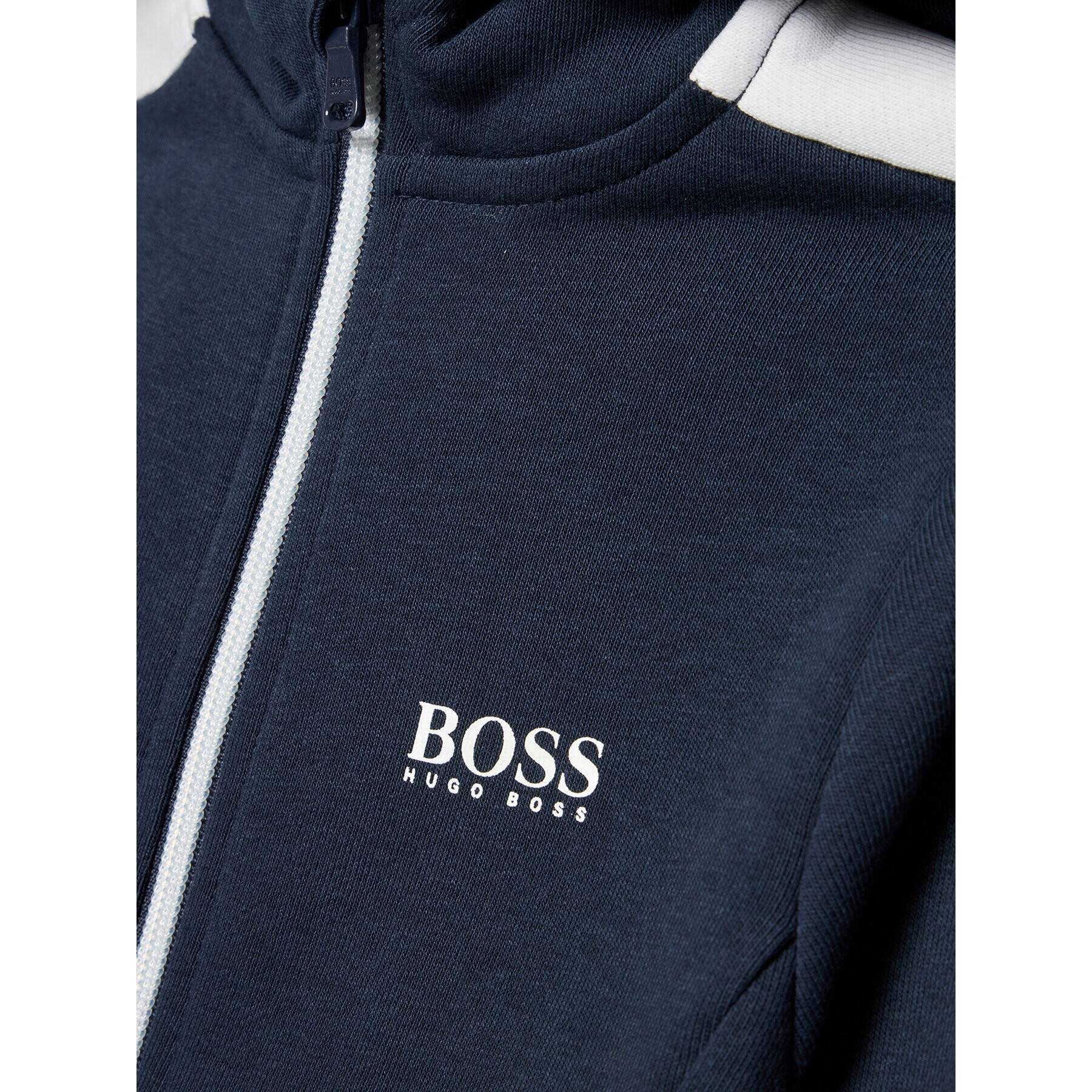 Boss Bluză J25N75 M Bleumarin Regular Fit - Pled.ro