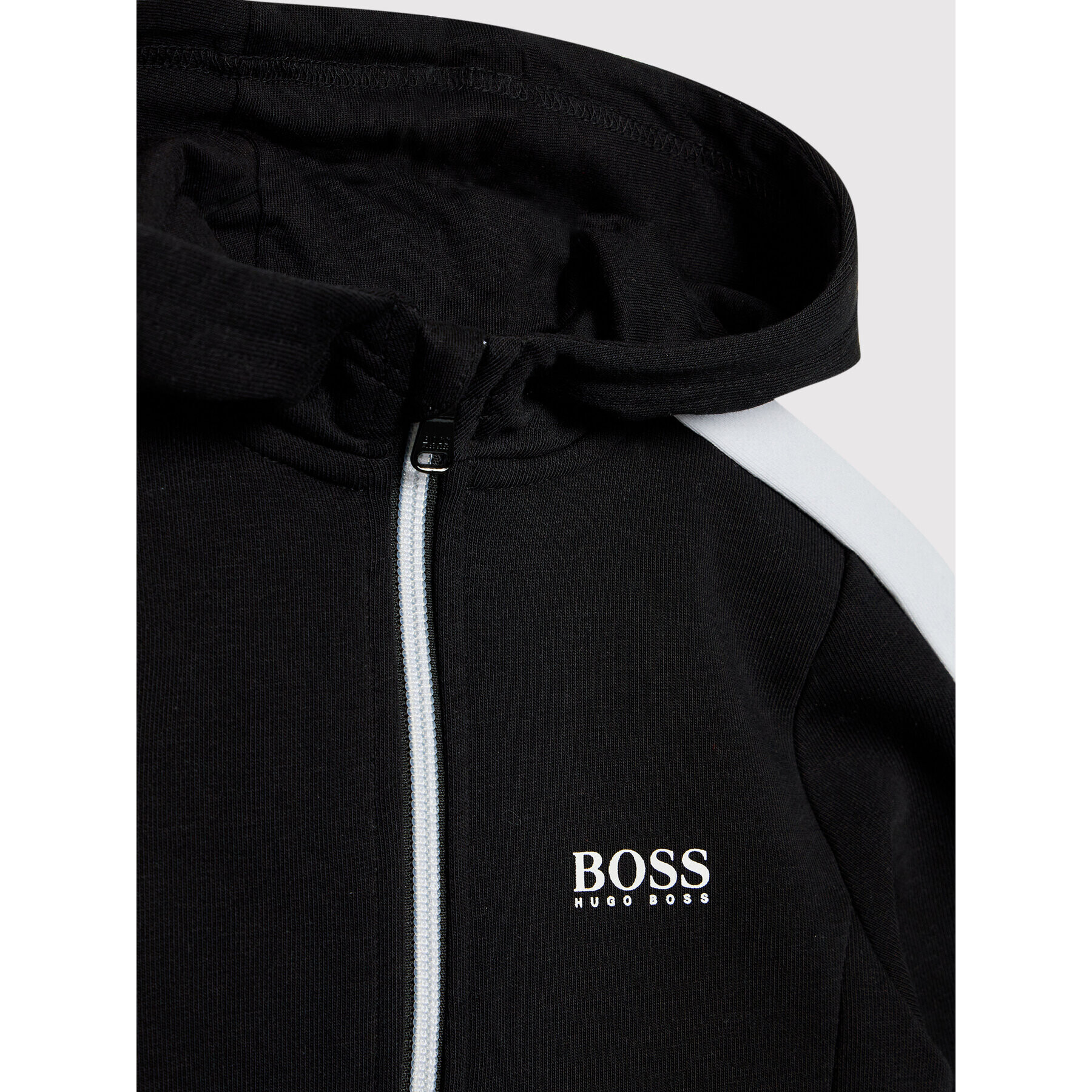 Boss Bluză J25N75 S Negru Regular Fit - Pled.ro