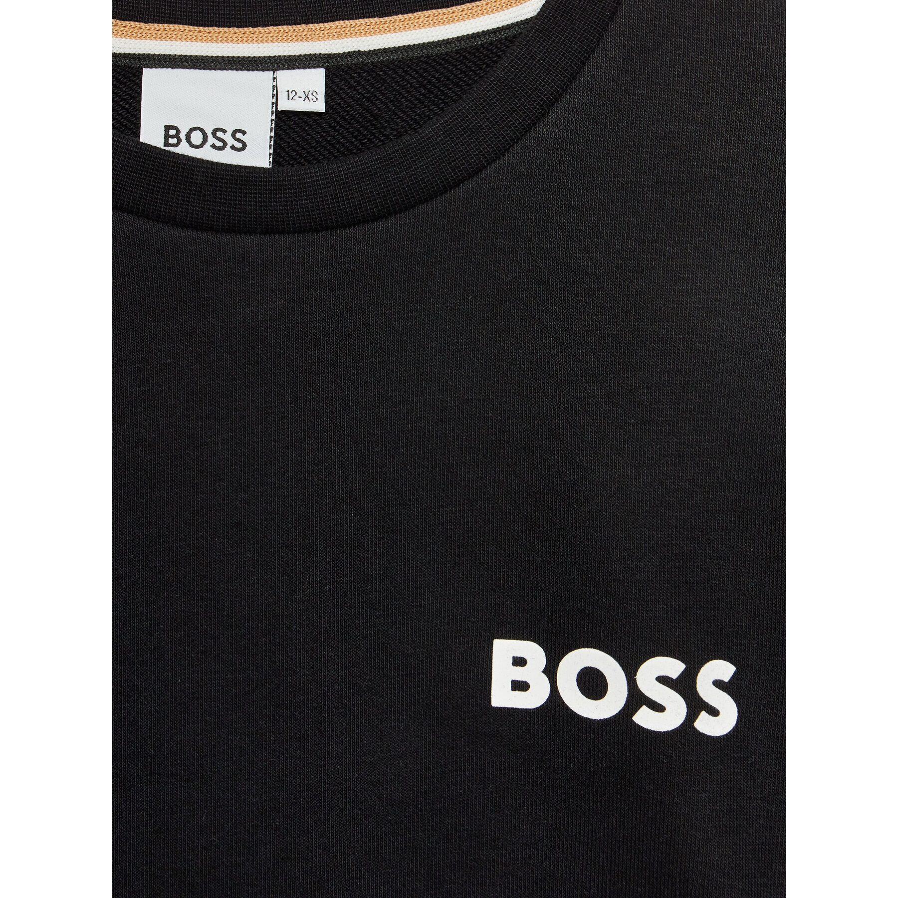 Boss Bluză J25O43 D Negru Regular Fit - Pled.ro