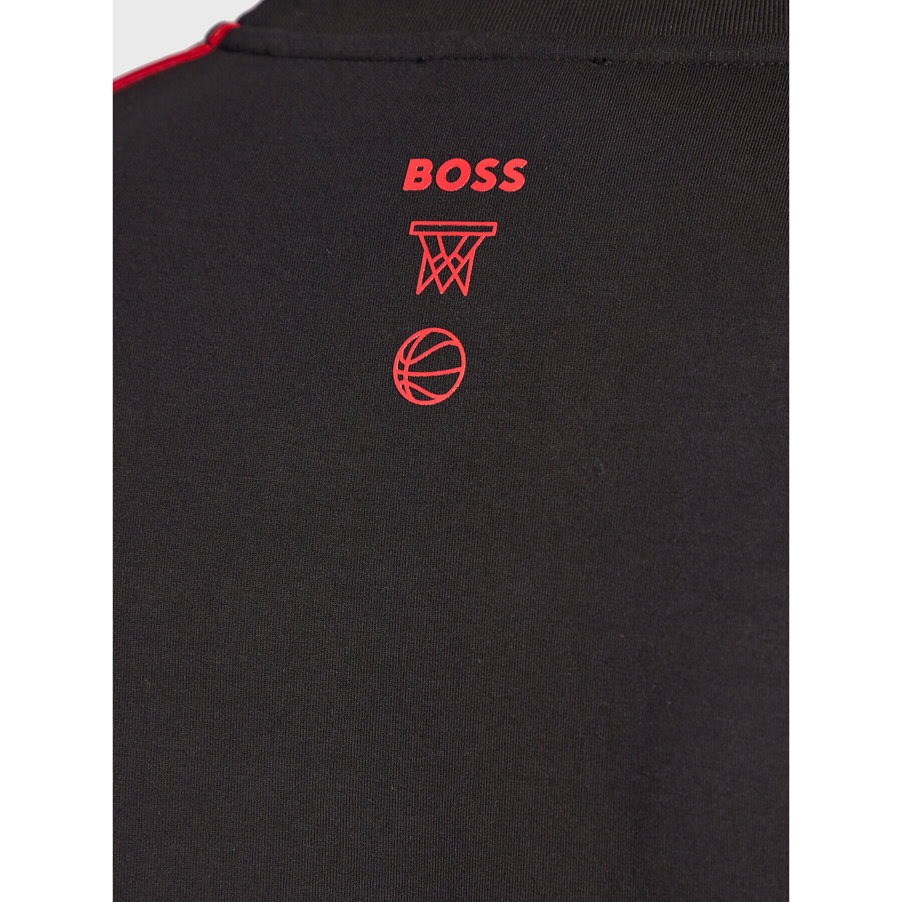 Boss Bluză NBA Windmill_4 50477351 Negru Regular Fit - Pled.ro