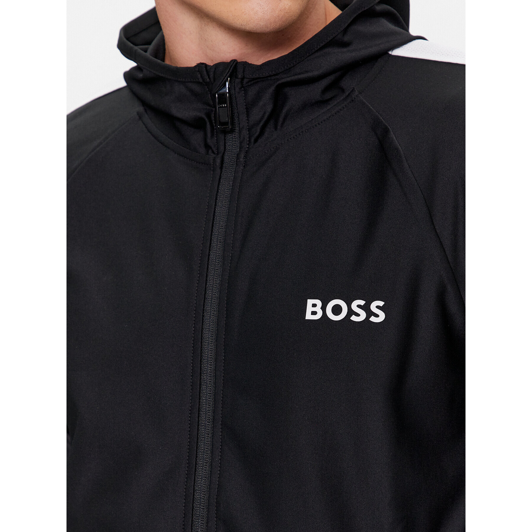 Boss Bluză Sicon MB 2 50506162 Negru Regular Fit - Pled.ro