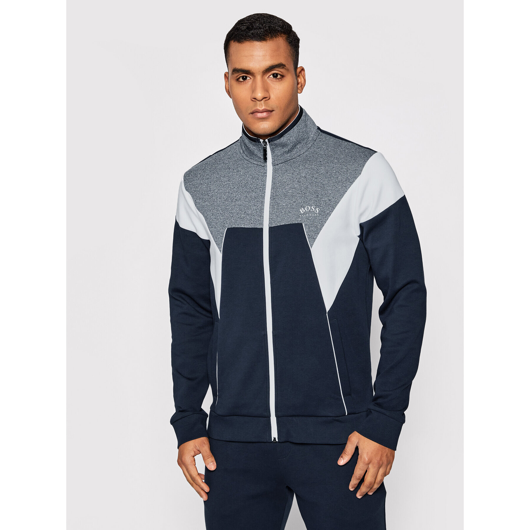 Boss Bluză Skaz 1 50457061 Bleumarin Regular Fit - Pled.ro