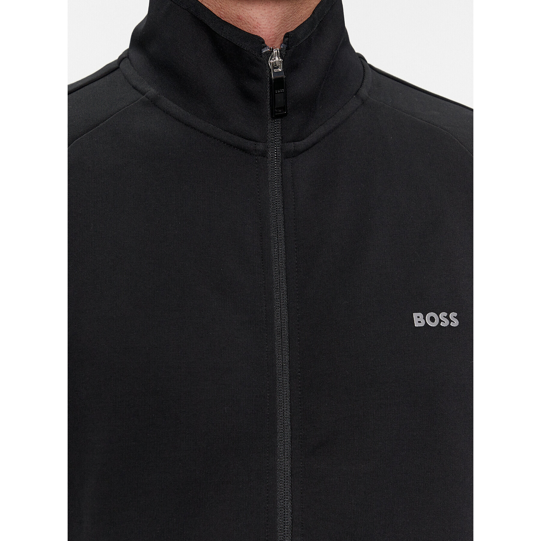 Boss Bluză Skaz 1 50504730 Negru Regular Fit - Pled.ro