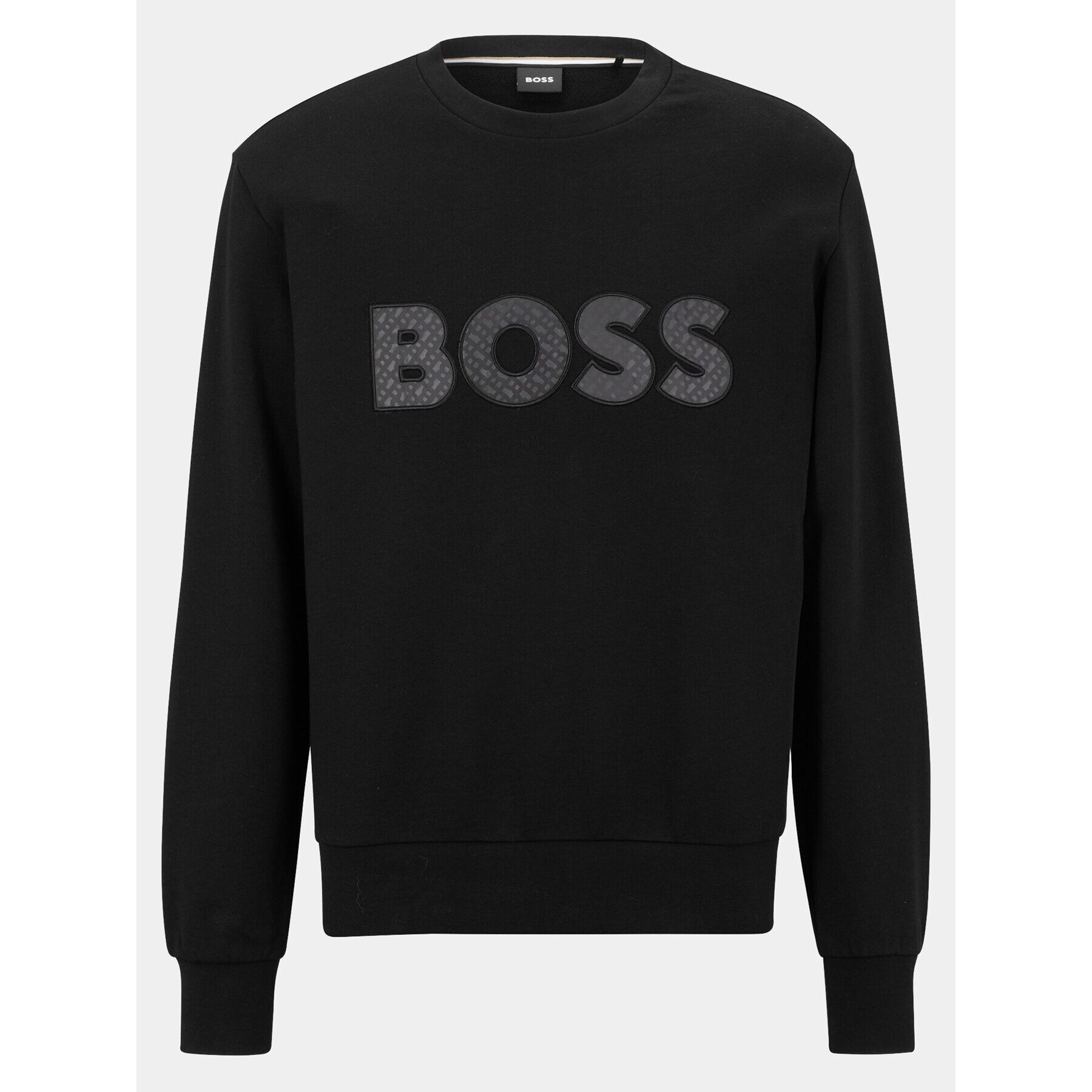 Boss Bluză Soleri 01 50494091 Negru Relaxed Fit - Pled.ro