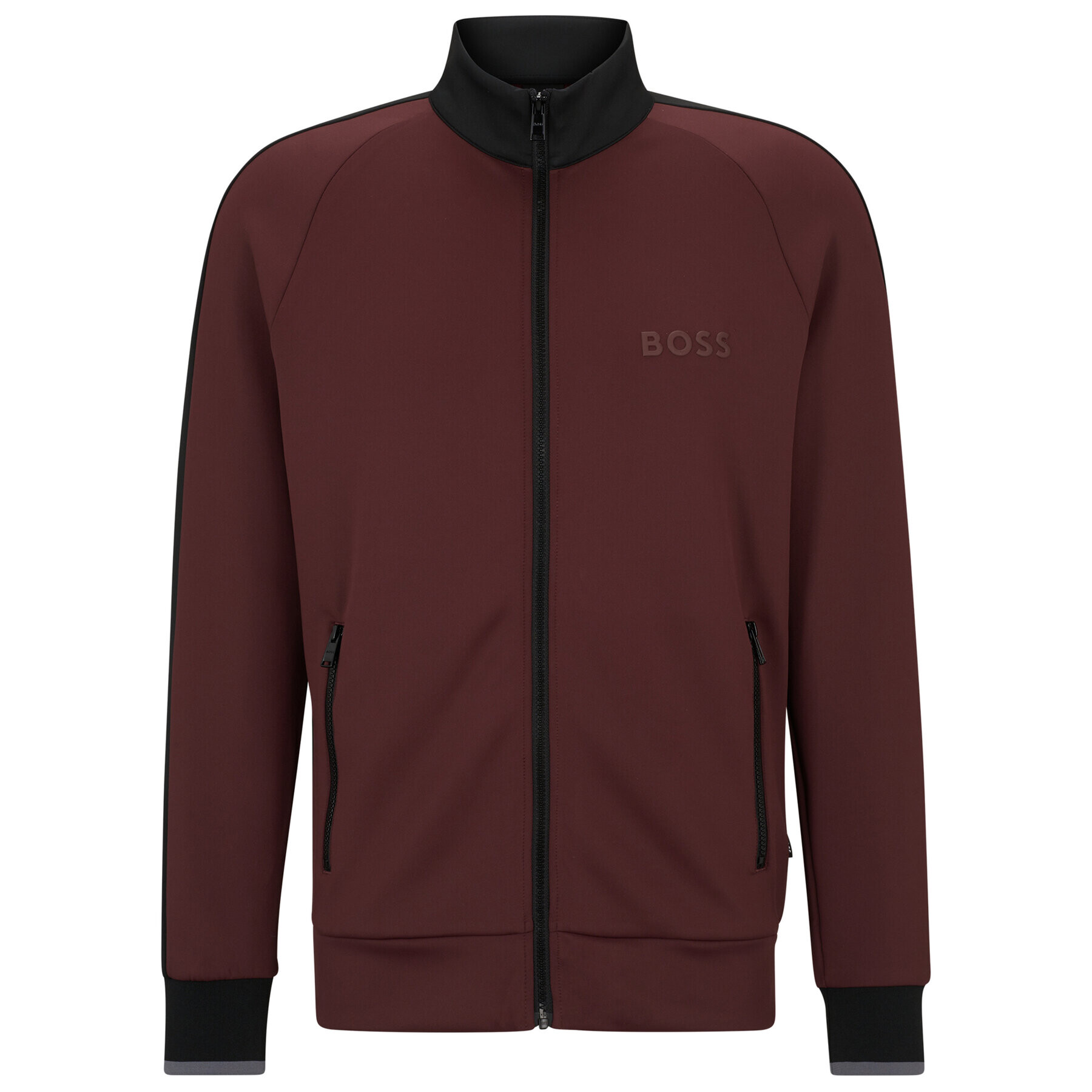 Boss Bluză Sommers 50486268 Vișiniu Regular Fit - Pled.ro