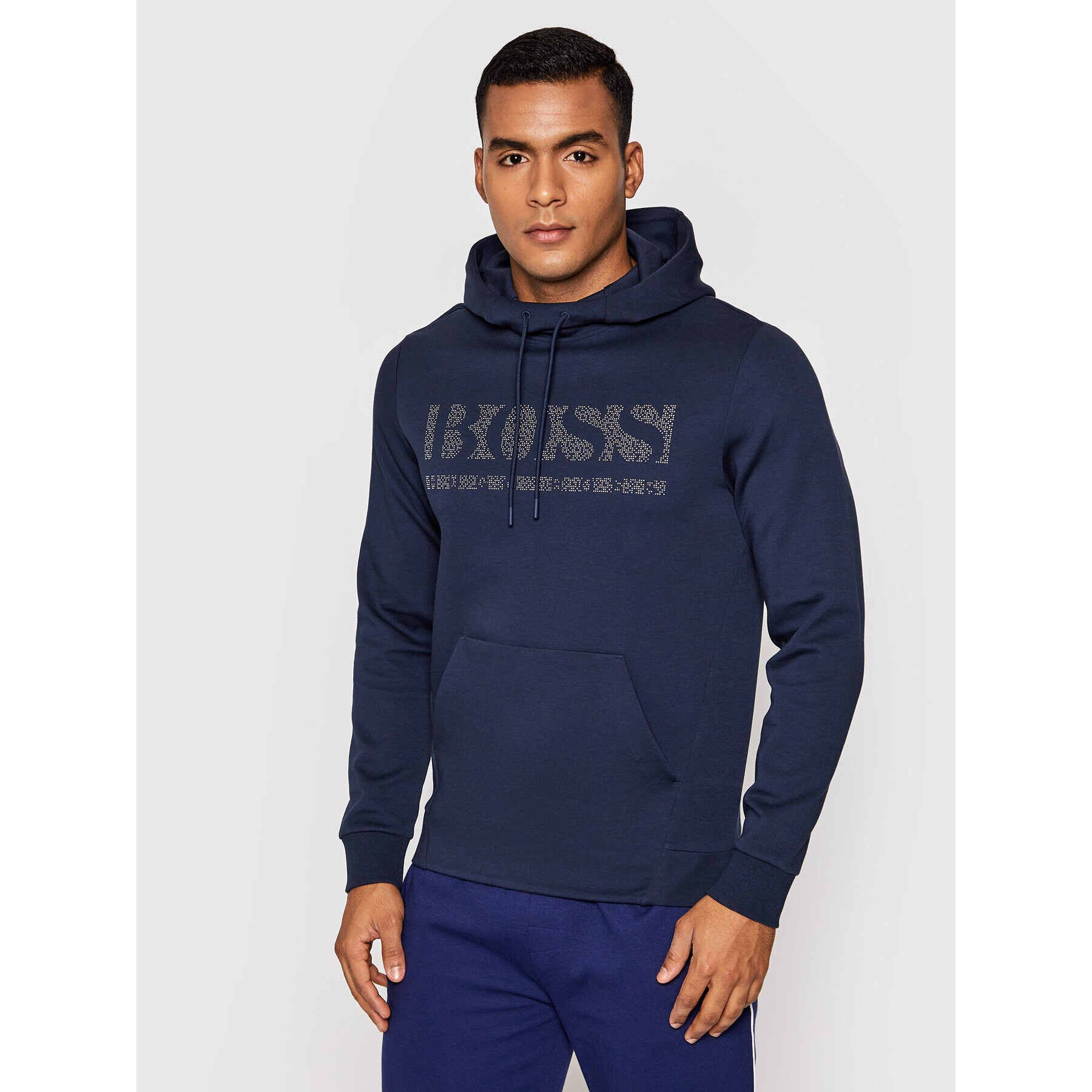 Boss Bluză Soody 2 50456422 Bleumarin Regular Fit - Pled.ro