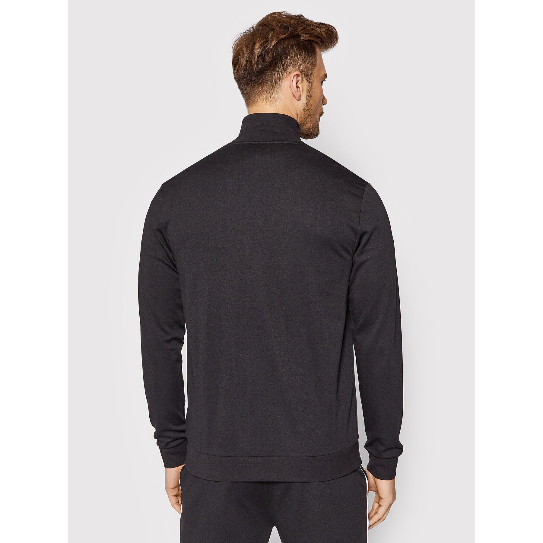 Boss Bluză Tracksuit 50460266 Negru Regular Fit - Pled.ro