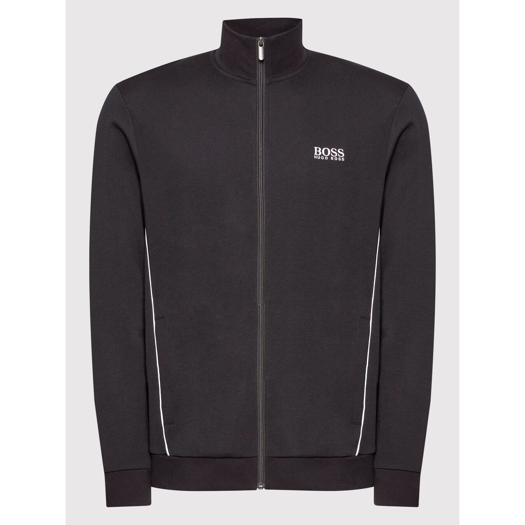 Boss Bluză Tracksuit 50460266 Negru Regular Fit - Pled.ro