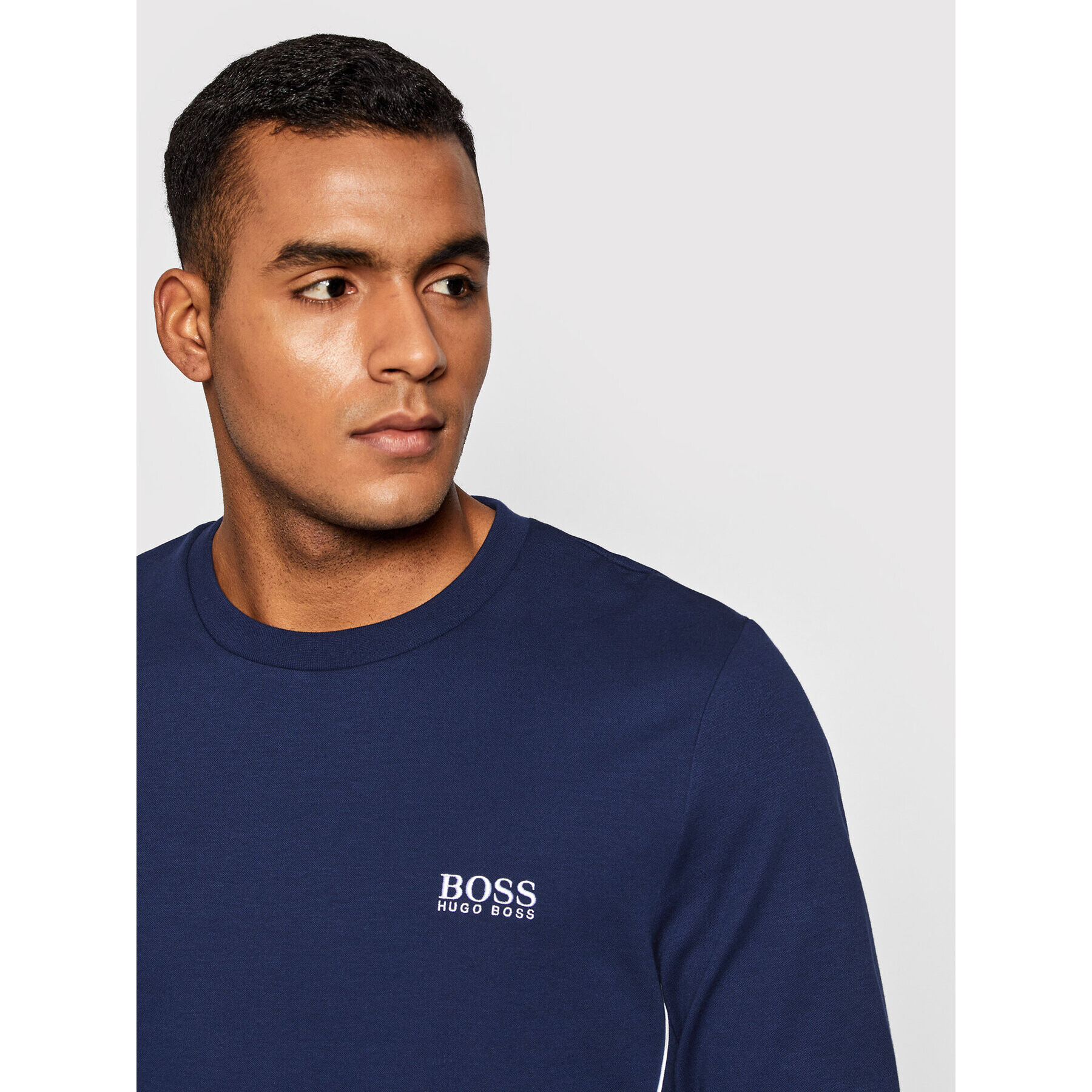 Boss Bluză Tracksuit 50460277 Bleumarin Regular Fit - Pled.ro