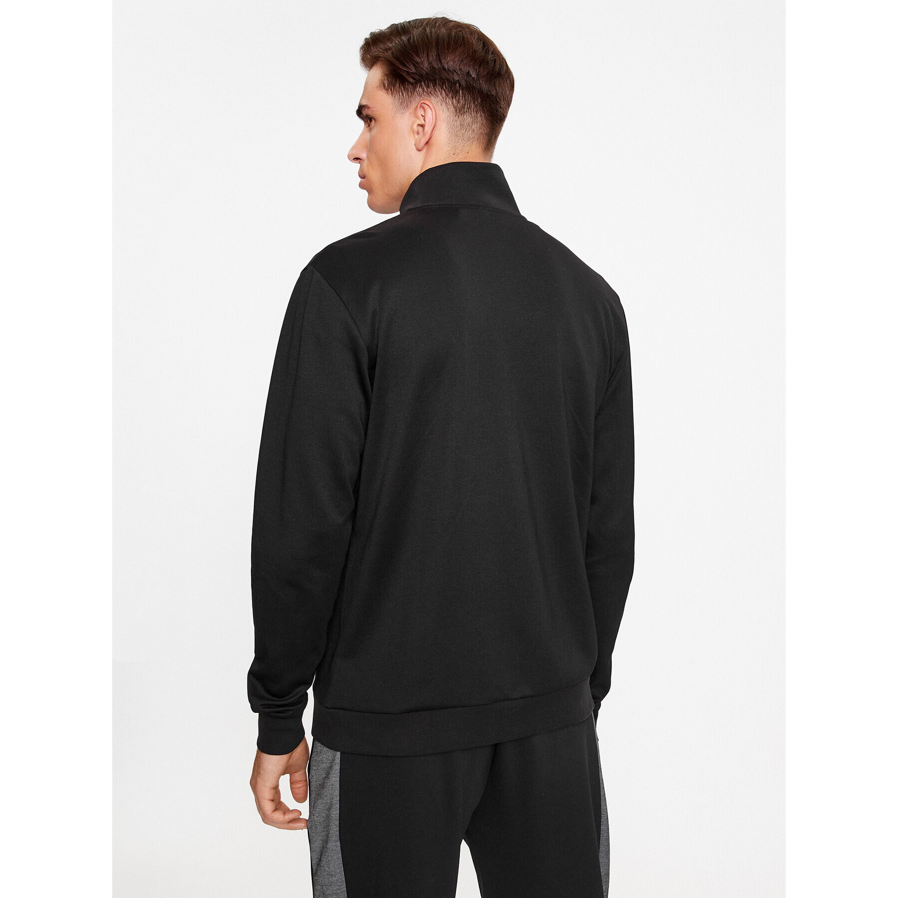 Boss Bluză Tracksuit Jacket 50503040 Negru Regular Fit - Pled.ro