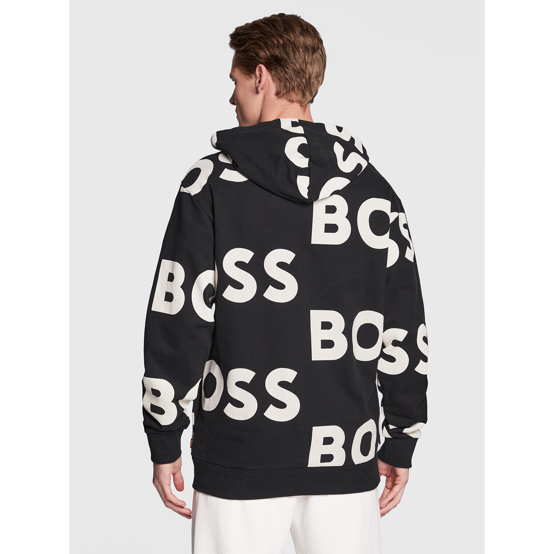 Boss Bluză Wecool 50479021 Negru Regular Fit - Pled.ro