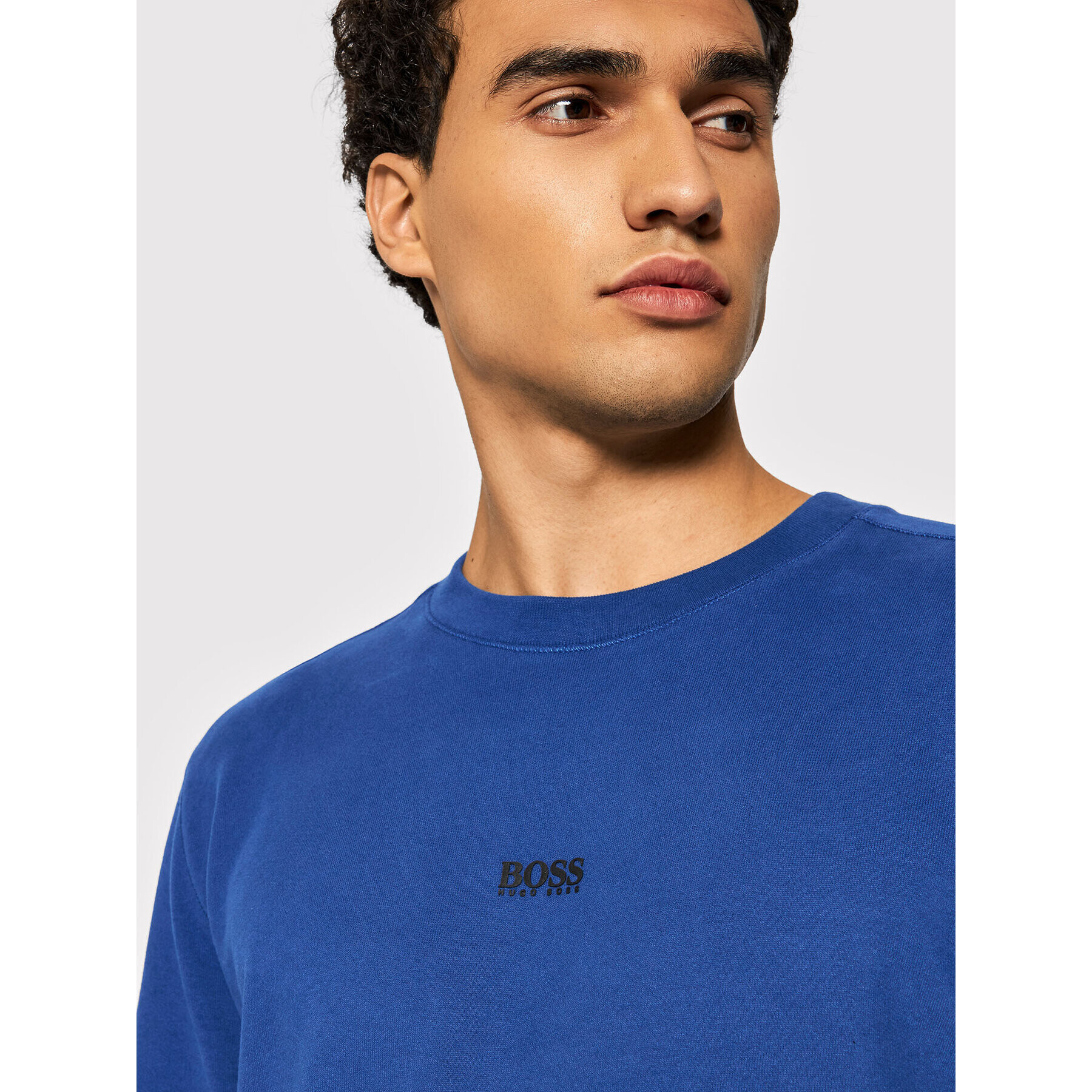 Boss Bluză Weevo 2 50459462 Bleumarin Regular Fit - Pled.ro