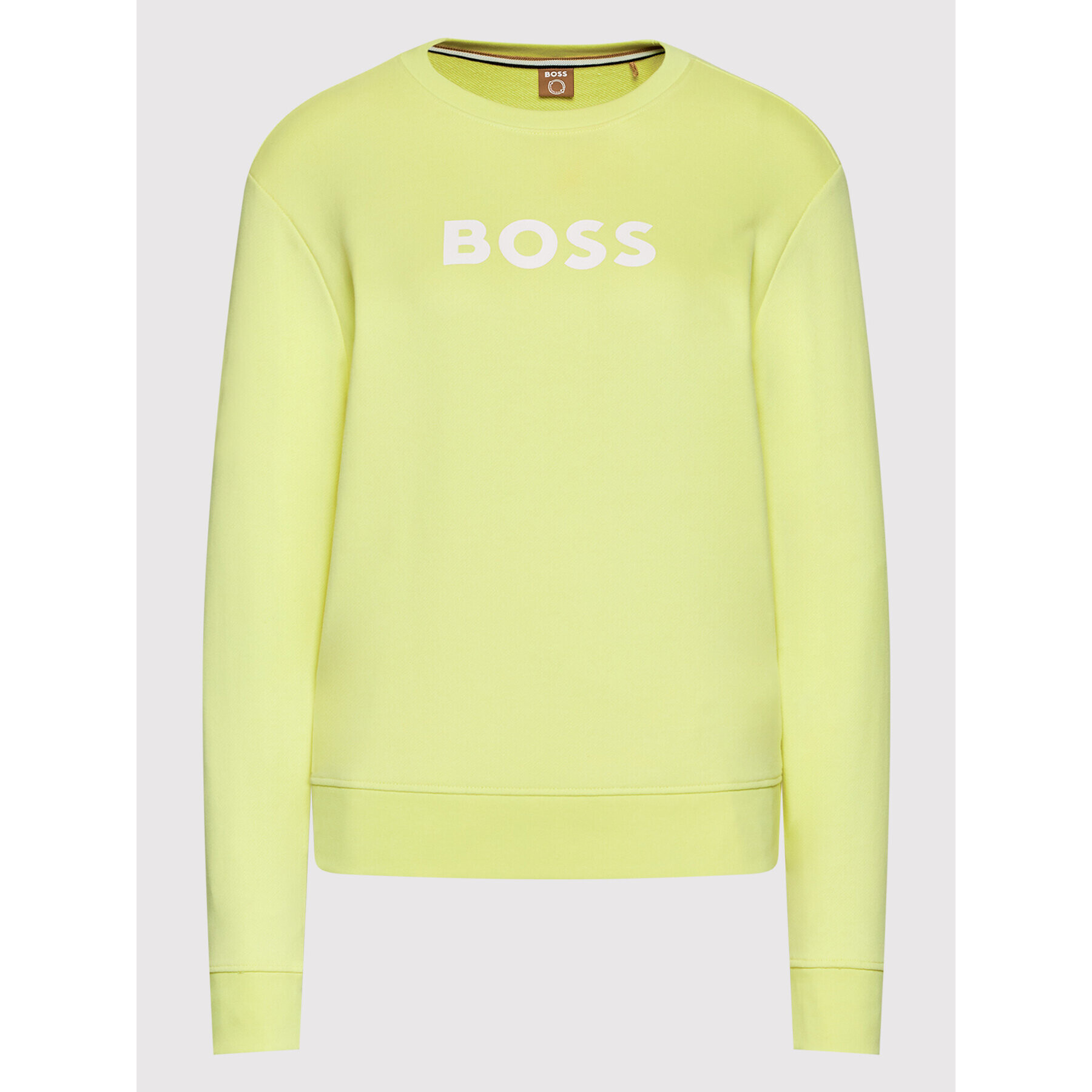 Boss Bluză C_Ela_6 50468357 Galben Regular Fit - Pled.ro