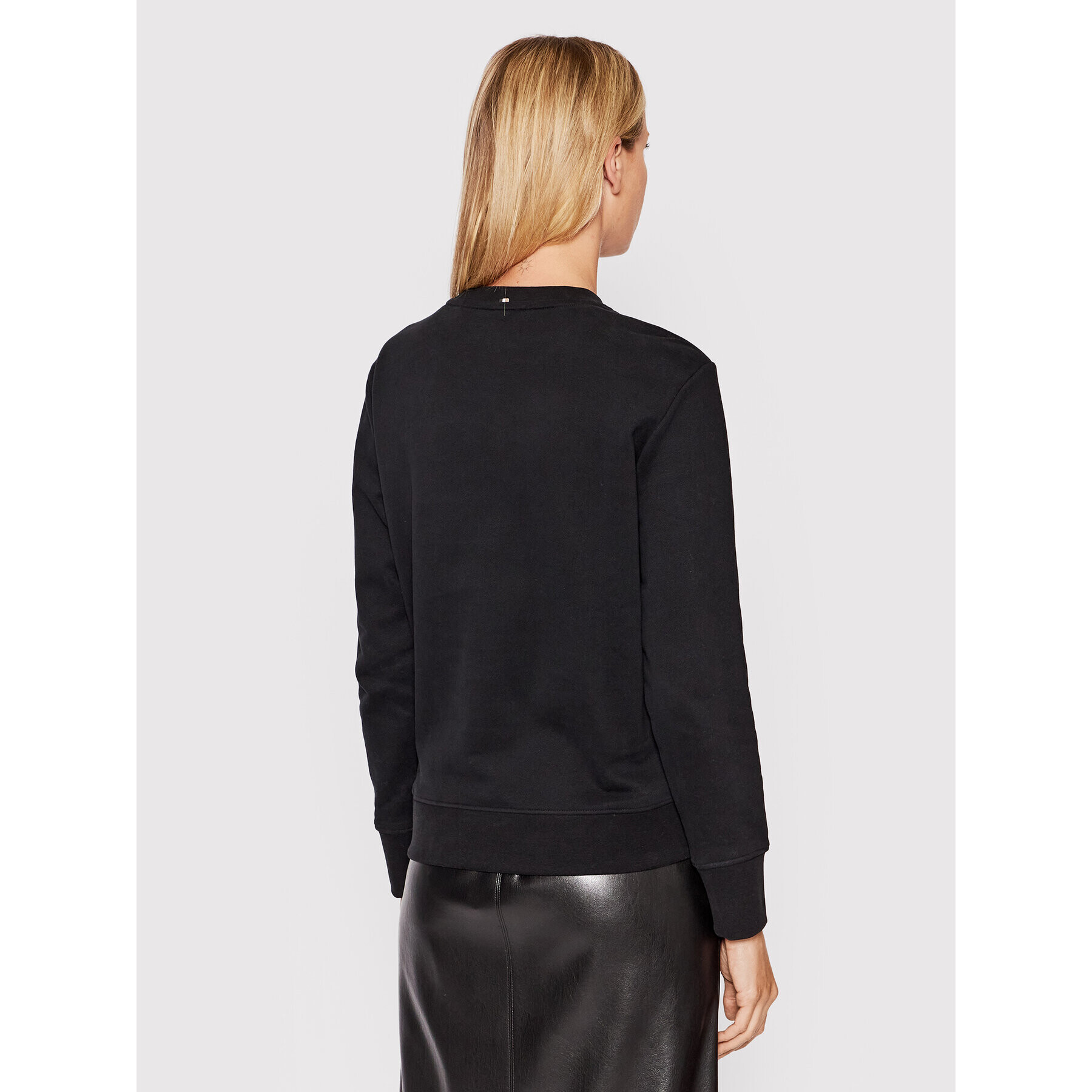 Boss Bluză C_Ela_6 50468357 Negru Regular Fit - Pled.ro