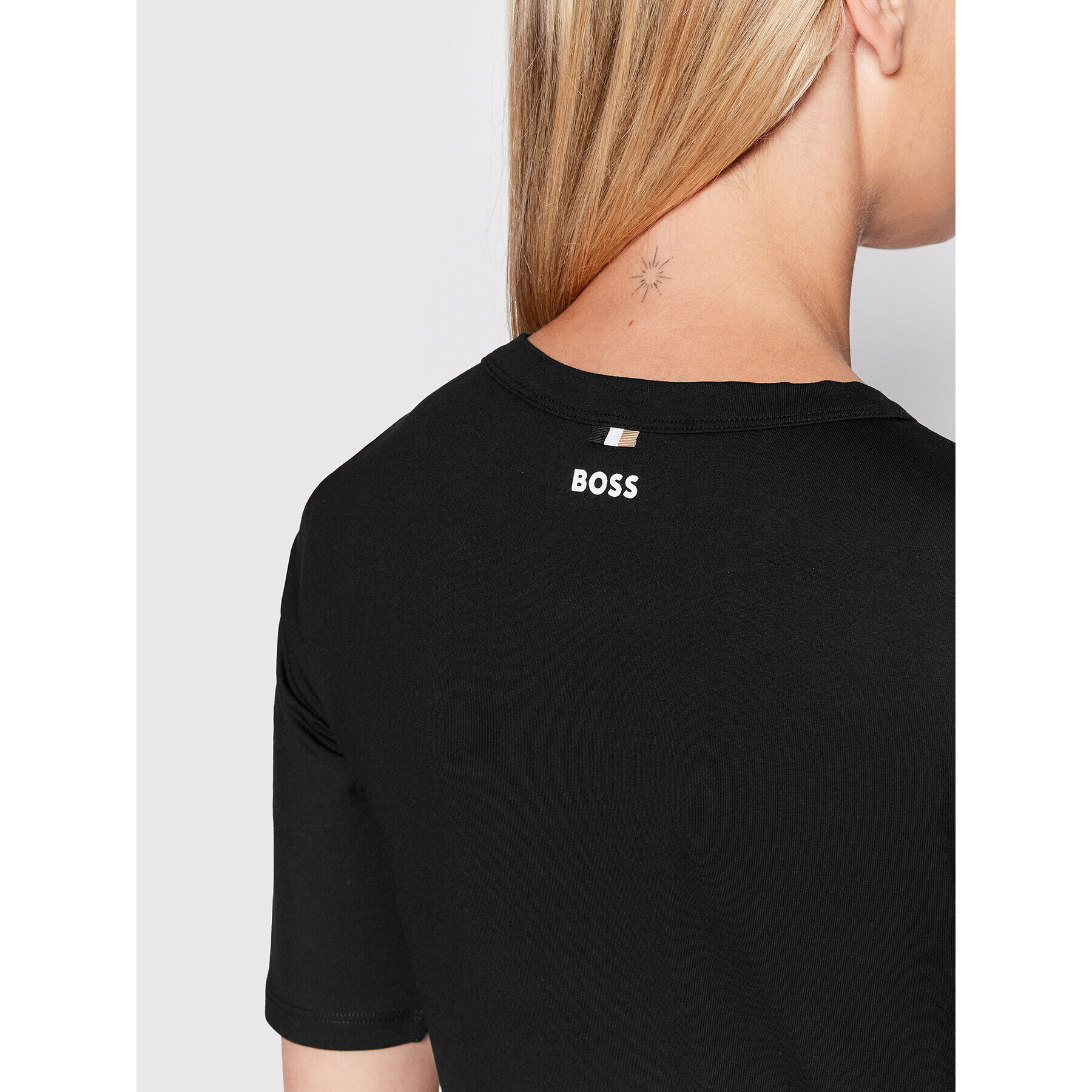 Boss Bluză Efita 50461122 Negru Regular Fit - Pled.ro