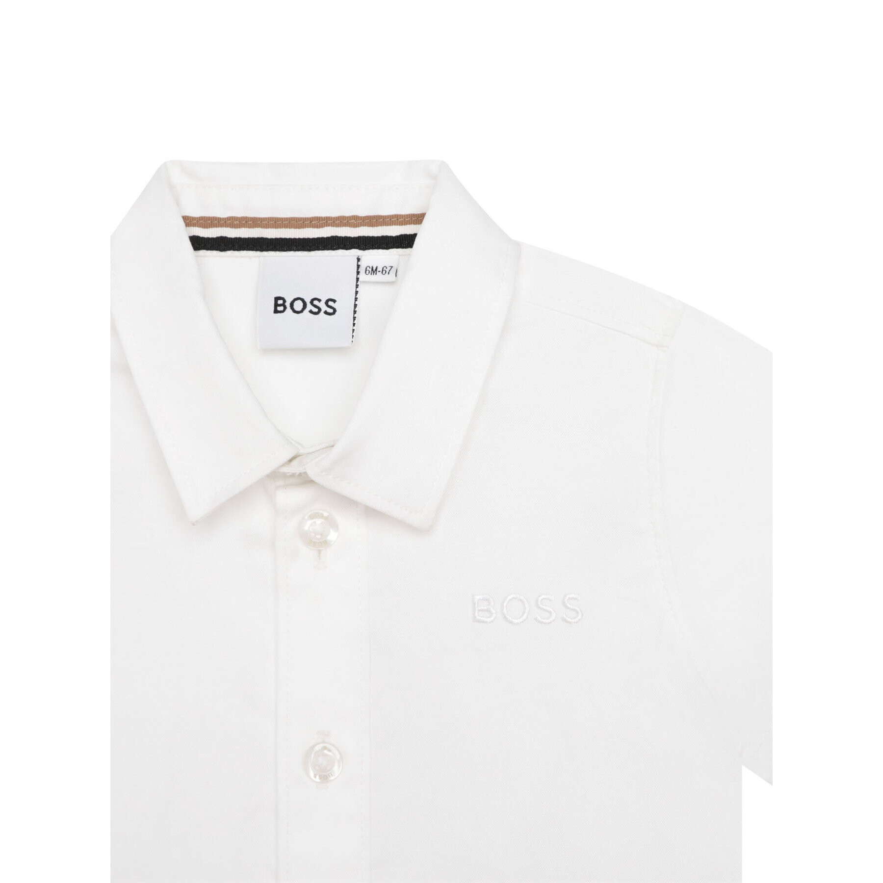 Boss Cămașă J05982 M Alb Regular Fit - Pled.ro