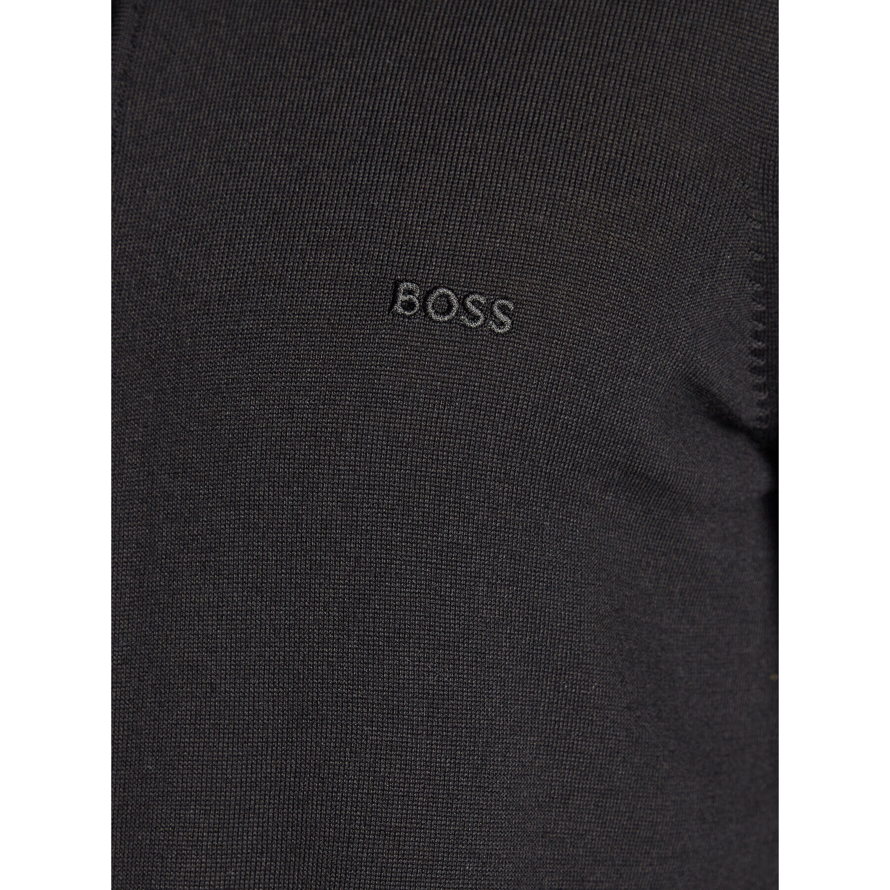 Boss Cardigan Balonso-L 50476347 Negru Regular Fit - Pled.ro