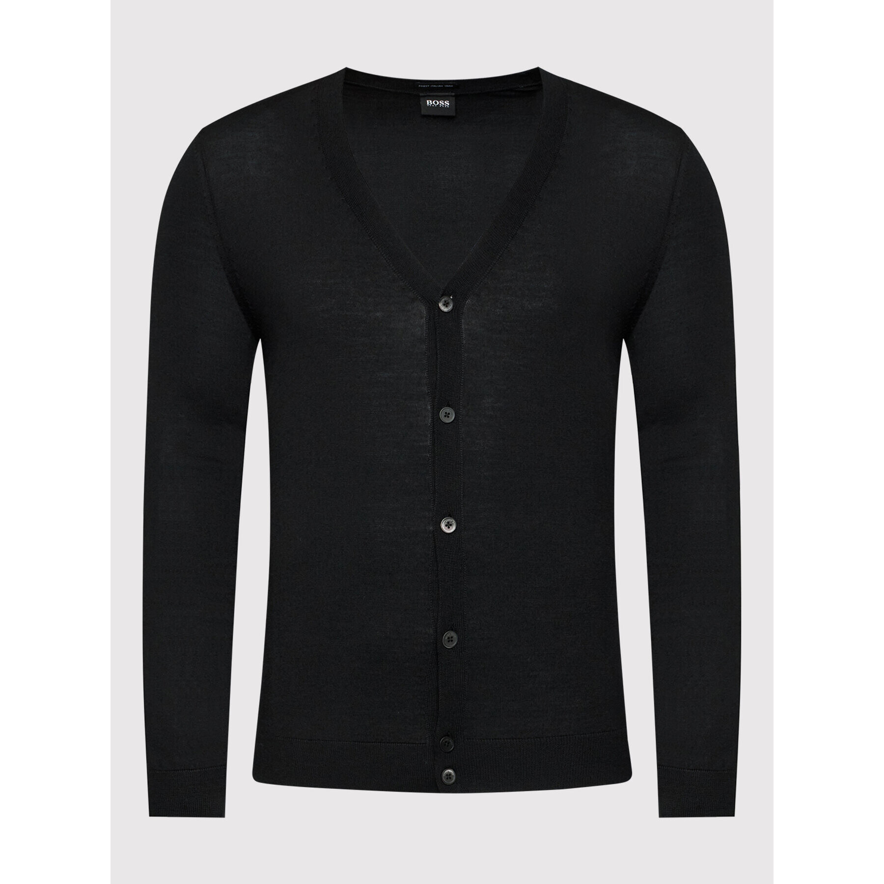 Boss Cardigan Mardon-E 50392802 Negru Slim Fit - Pled.ro