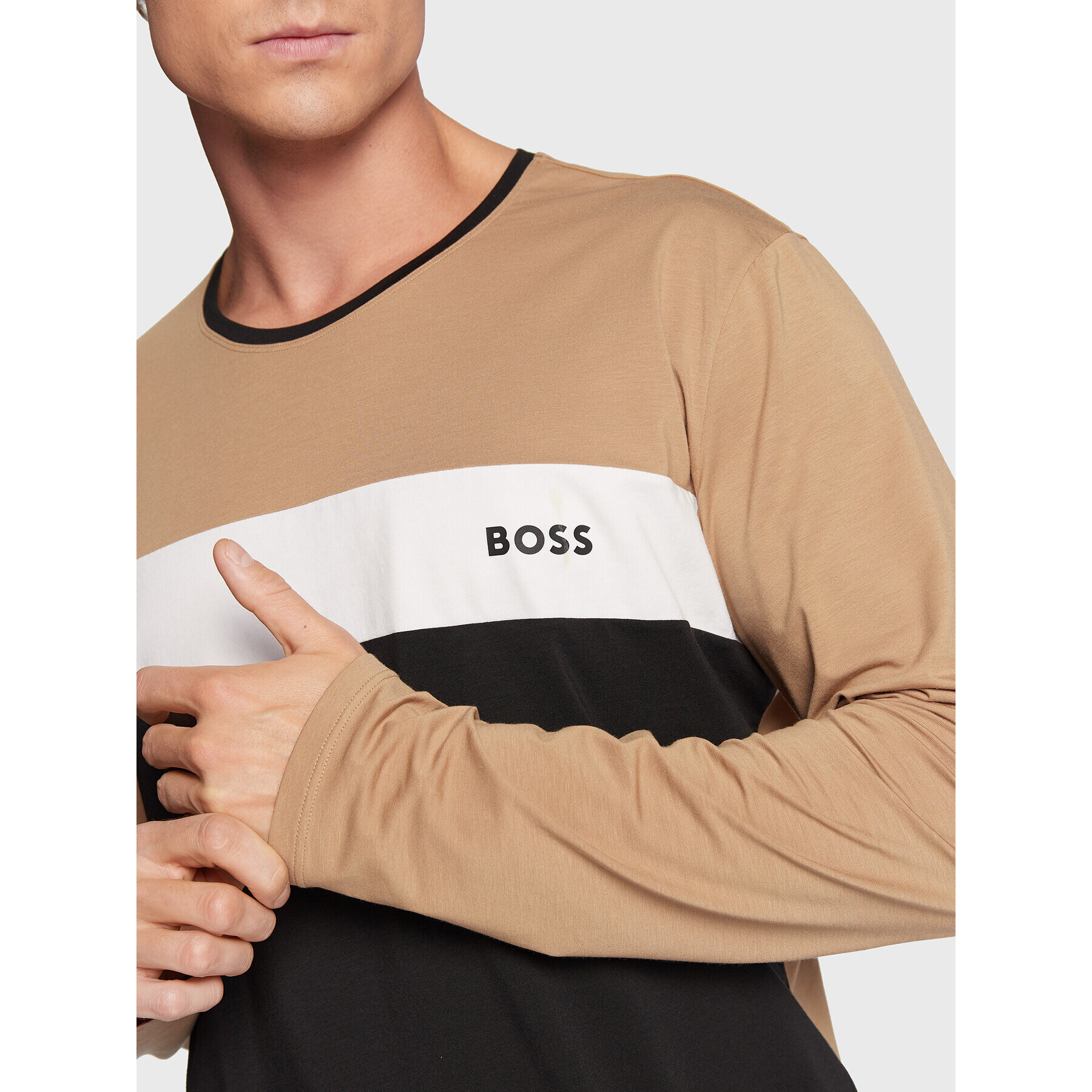 Boss Cămașă pijama Balance 50479293 Colorat Regular Fit - Pled.ro