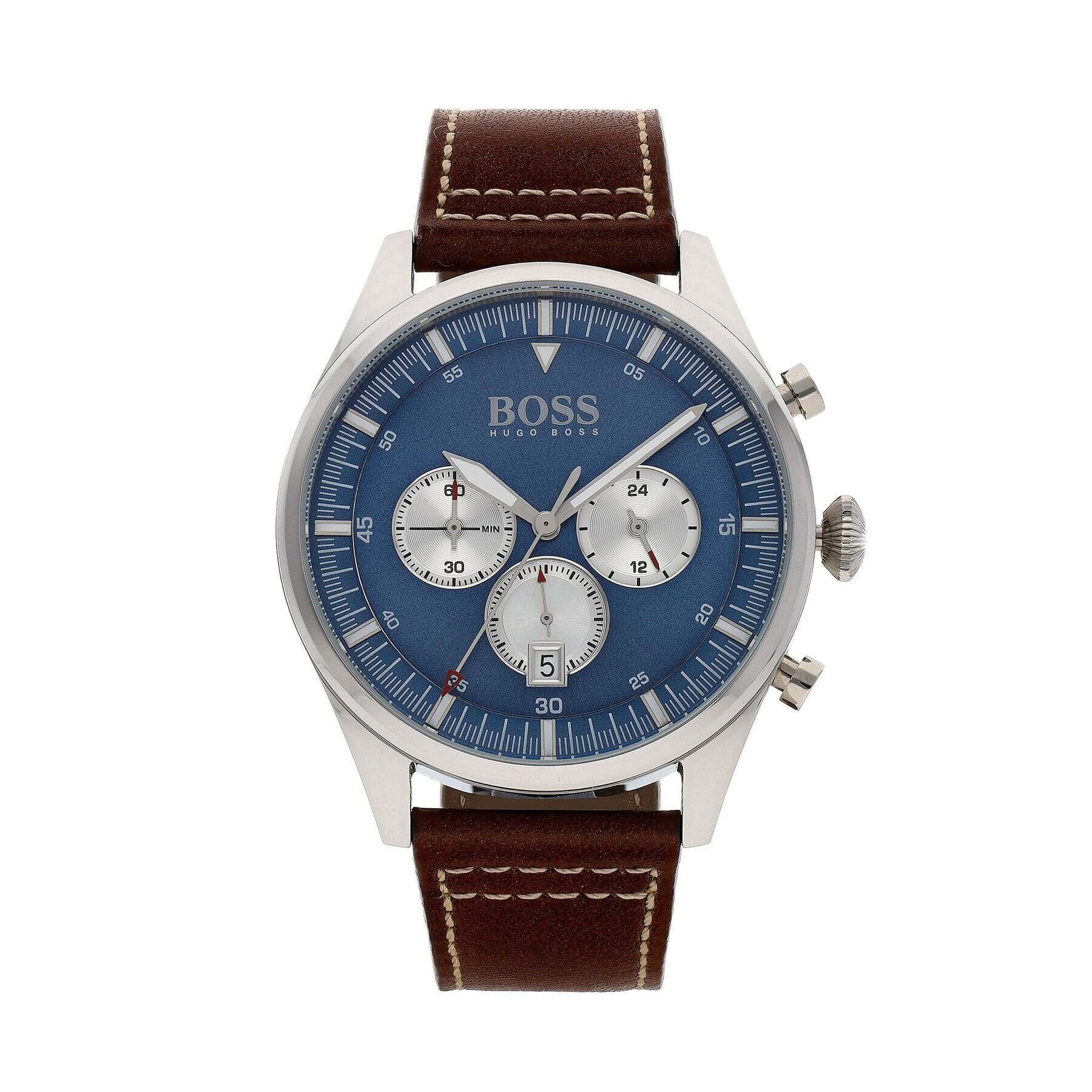 Boss Ceas Pioneer Chronograph 1513709 Maro - Pled.ro