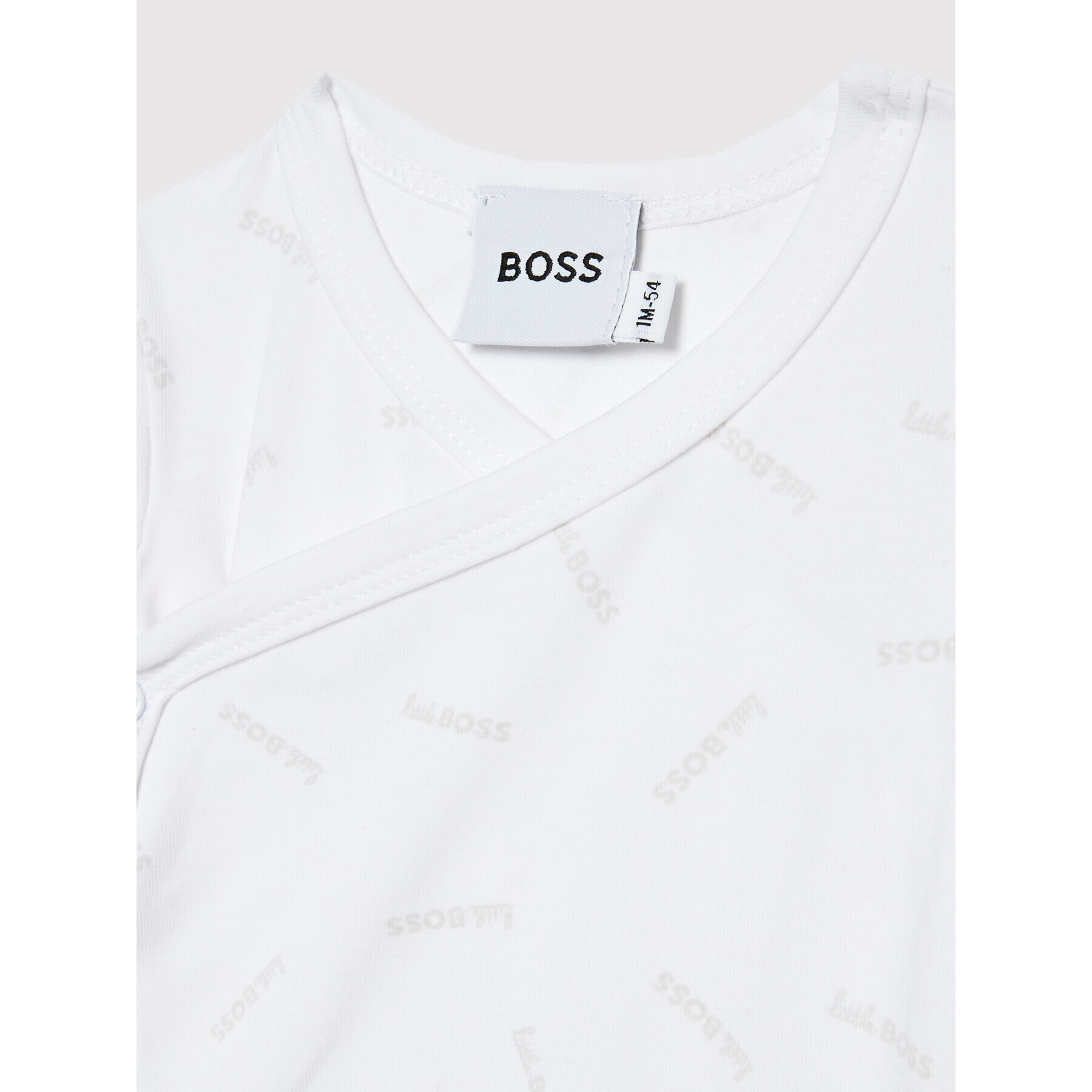 Boss Compleu copii J98381 Alb Regular Fit - Pled.ro