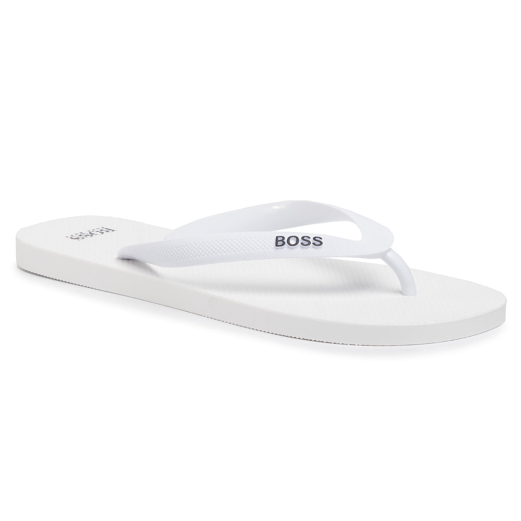 Boss Flip flop Pacific 50428976 10225972 01 Alb - Pled.ro