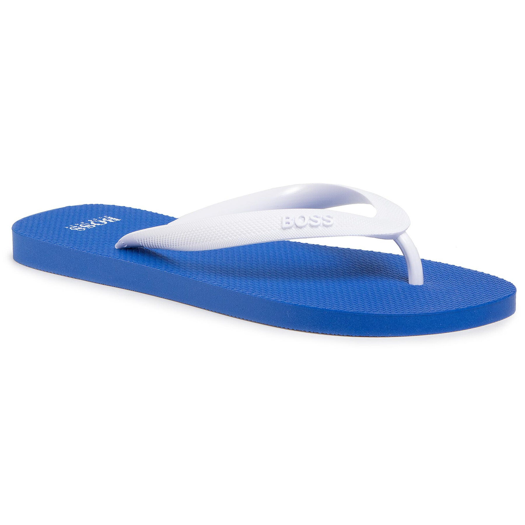 Boss Flip flop Pacific 50428976 10225972 01 Alb - Pled.ro