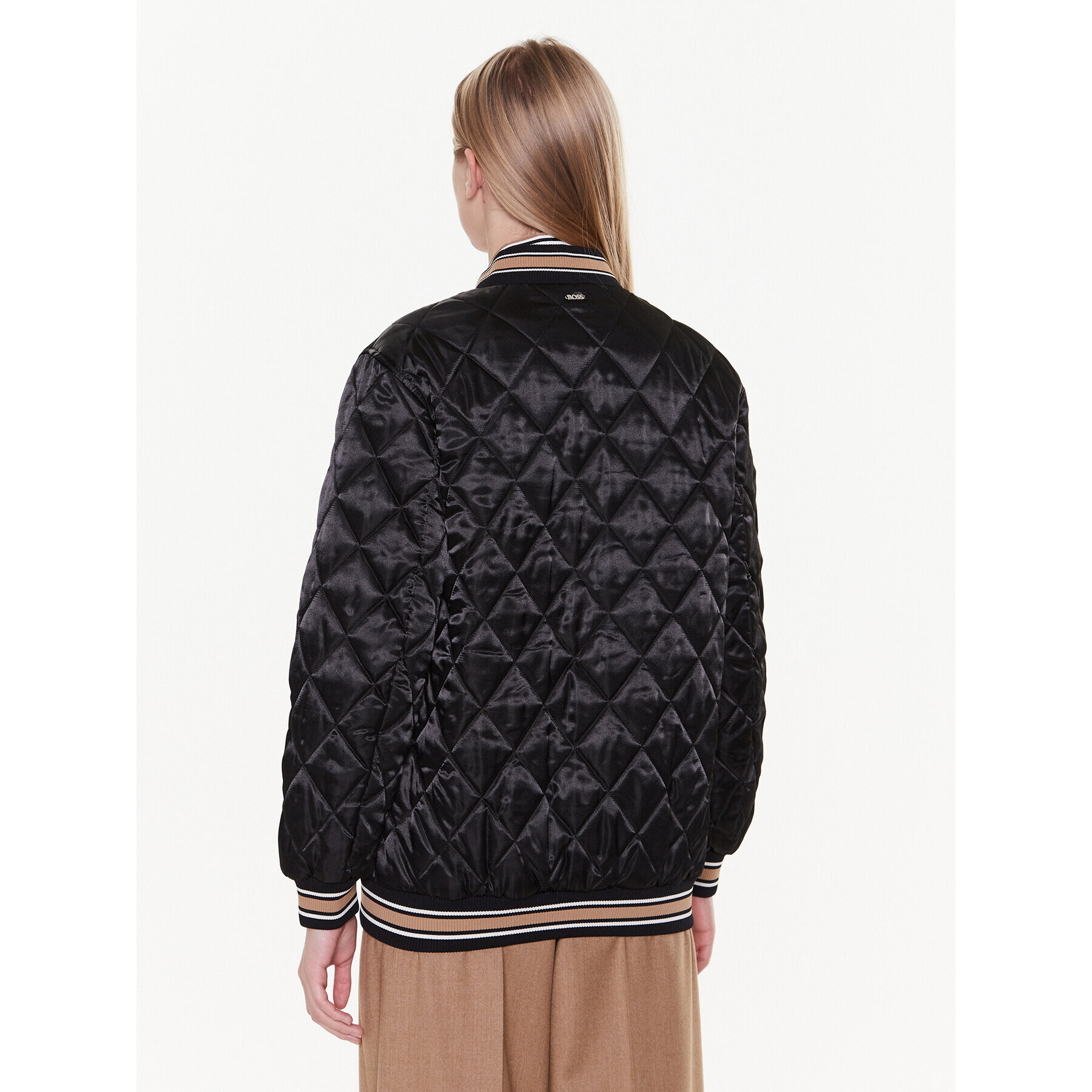 Boss Geacă bomber Jesata 50483747 Negru Oversize - Pled.ro