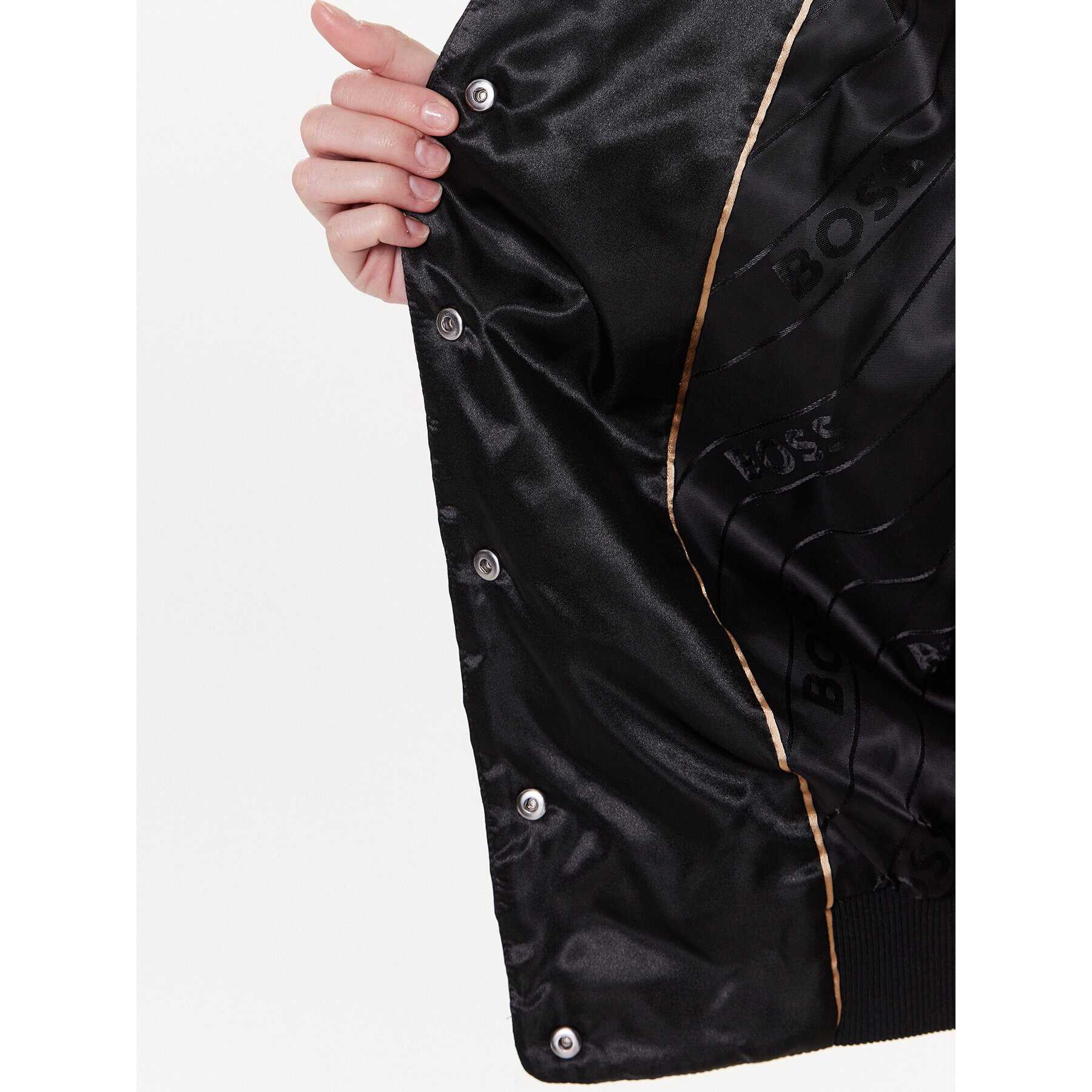 Boss Geacă bomber Jesata 50483747 Negru Oversize - Pled.ro