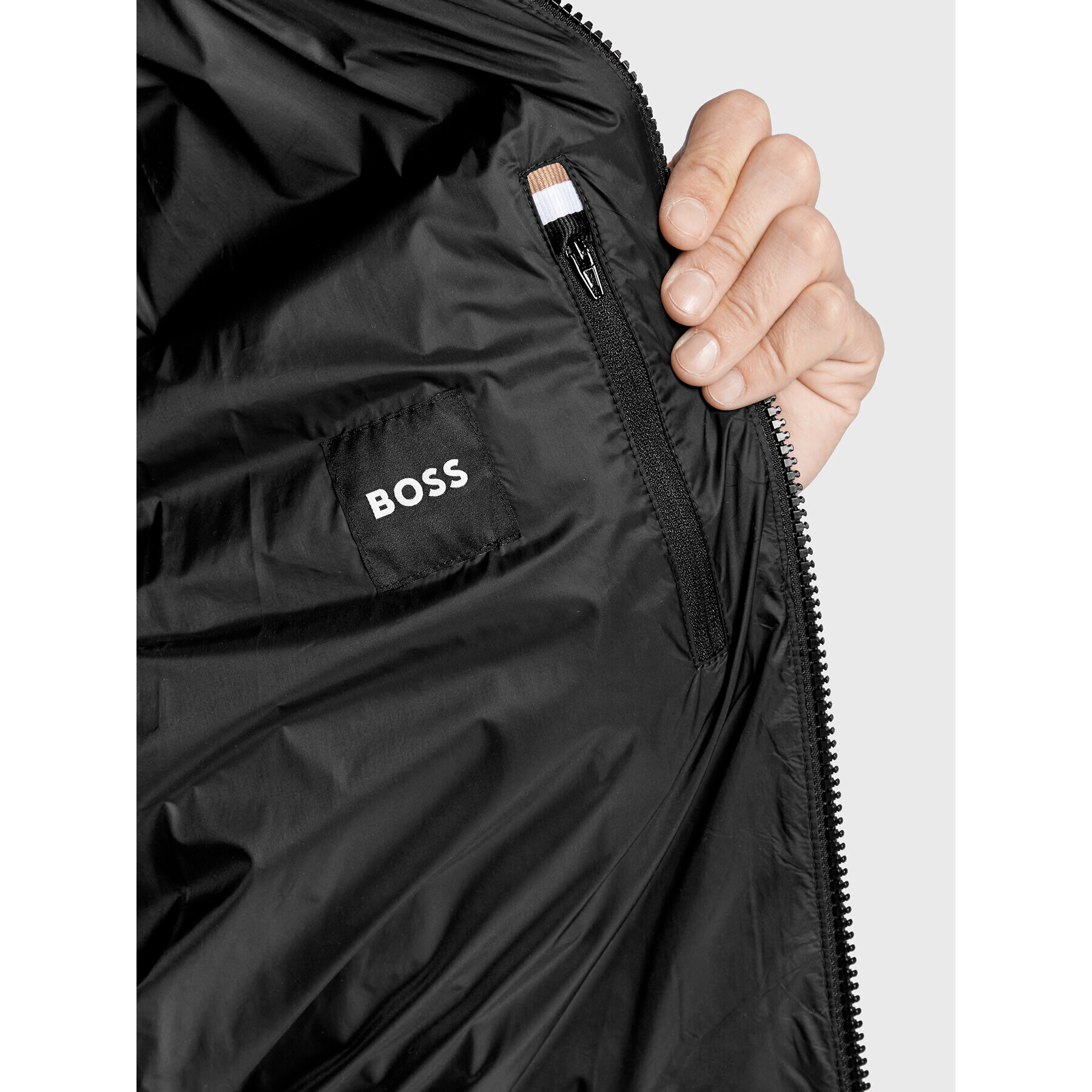 Boss Geacă bomber Costia1 50479241 Negru Regular Fit - Pled.ro