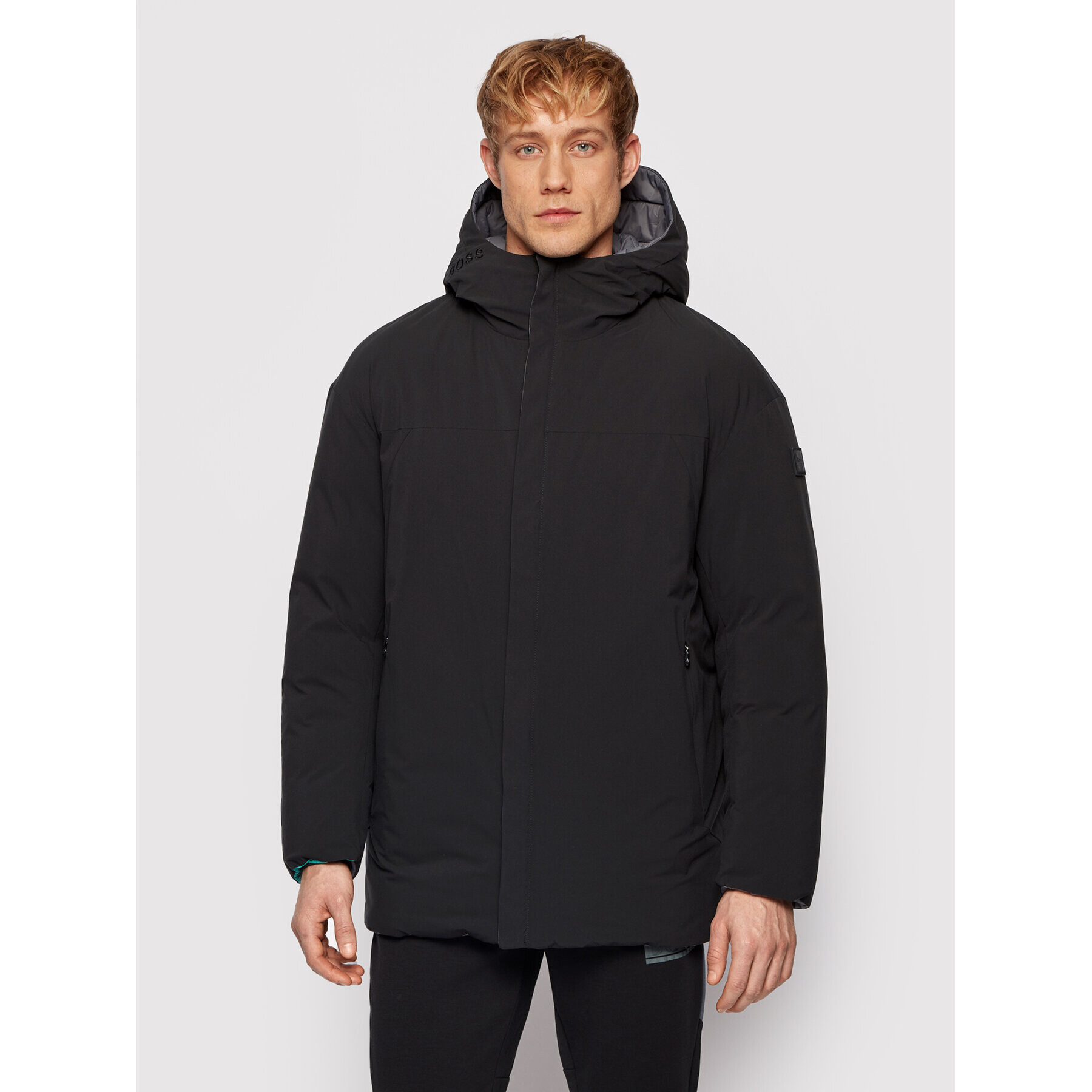 Boss Geacă de iarnă J_Clove 50440070 Negru Oversize - Pled.ro