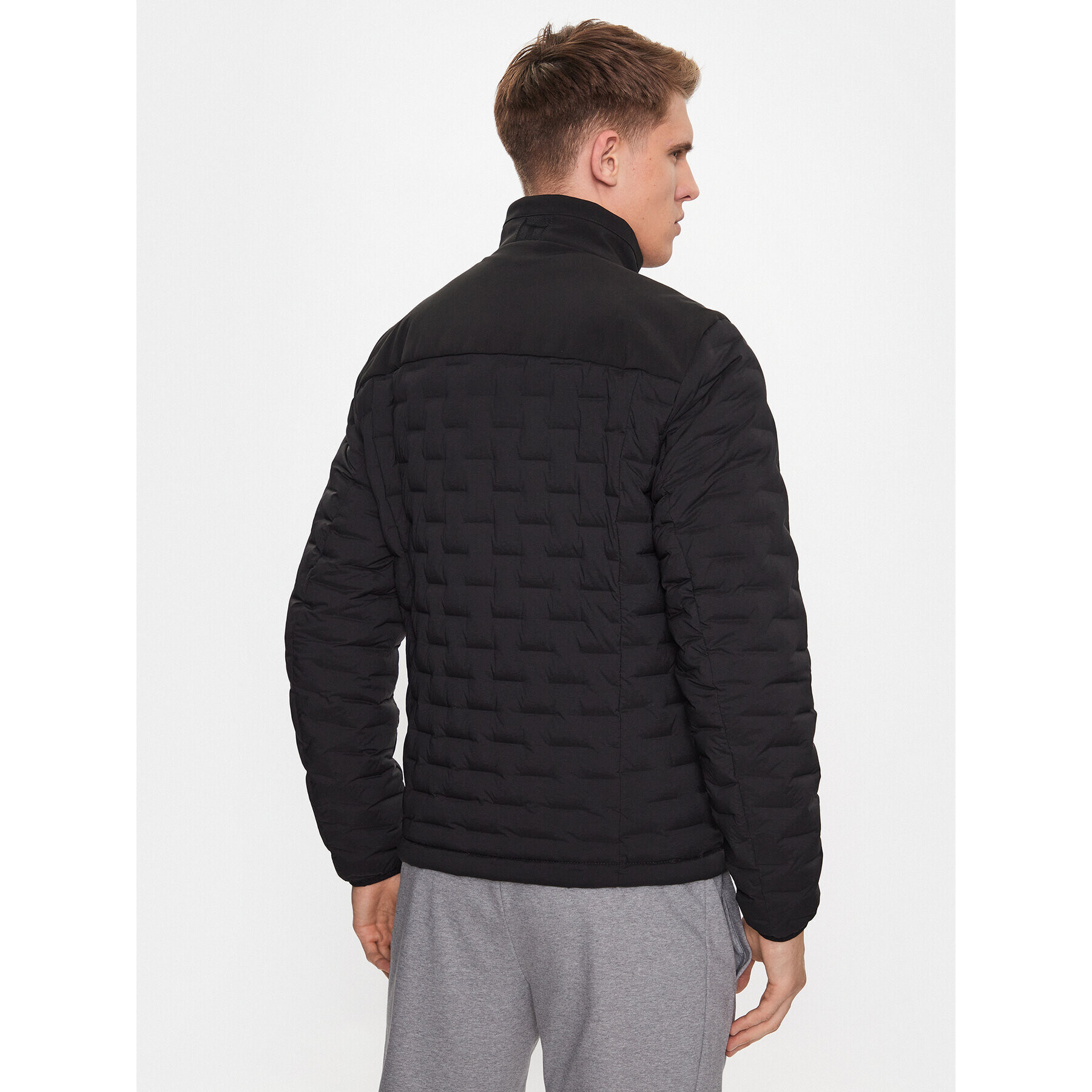 Boss Geacă din puf 50491911 Negru Regular Fit - Pled.ro