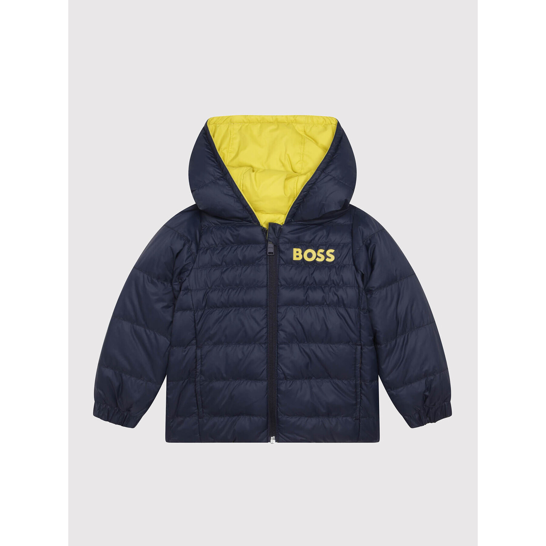 Boss Geacă din puf J06254 M Galben Regular Fit - Pled.ro