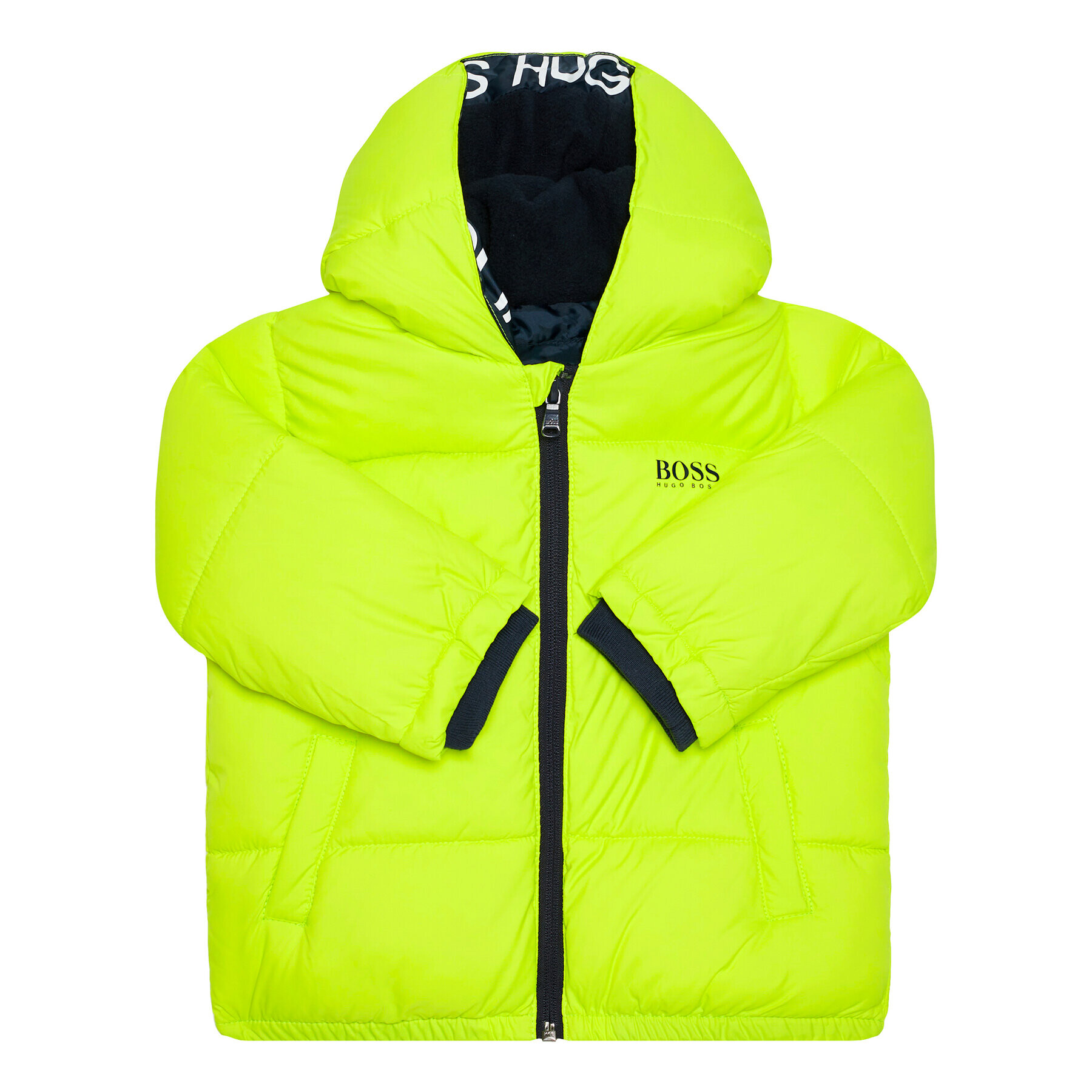 Boss Geacă din puf J26417 S Verde Regular Fit - Pled.ro