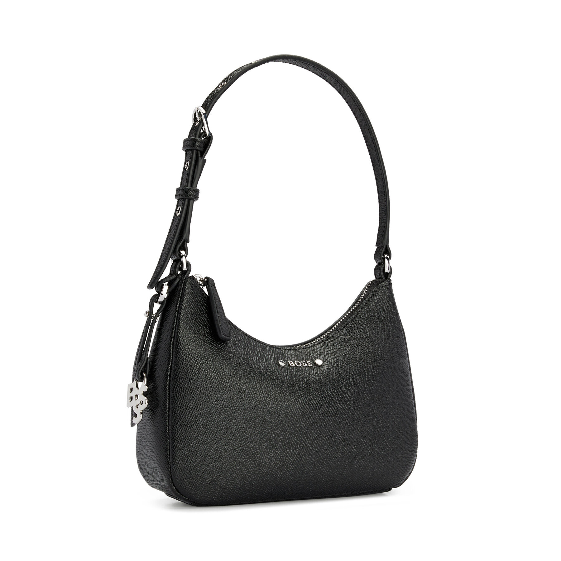 Boss Geantă Cindy Sm Hobo 50487237 Negru - Pled.ro