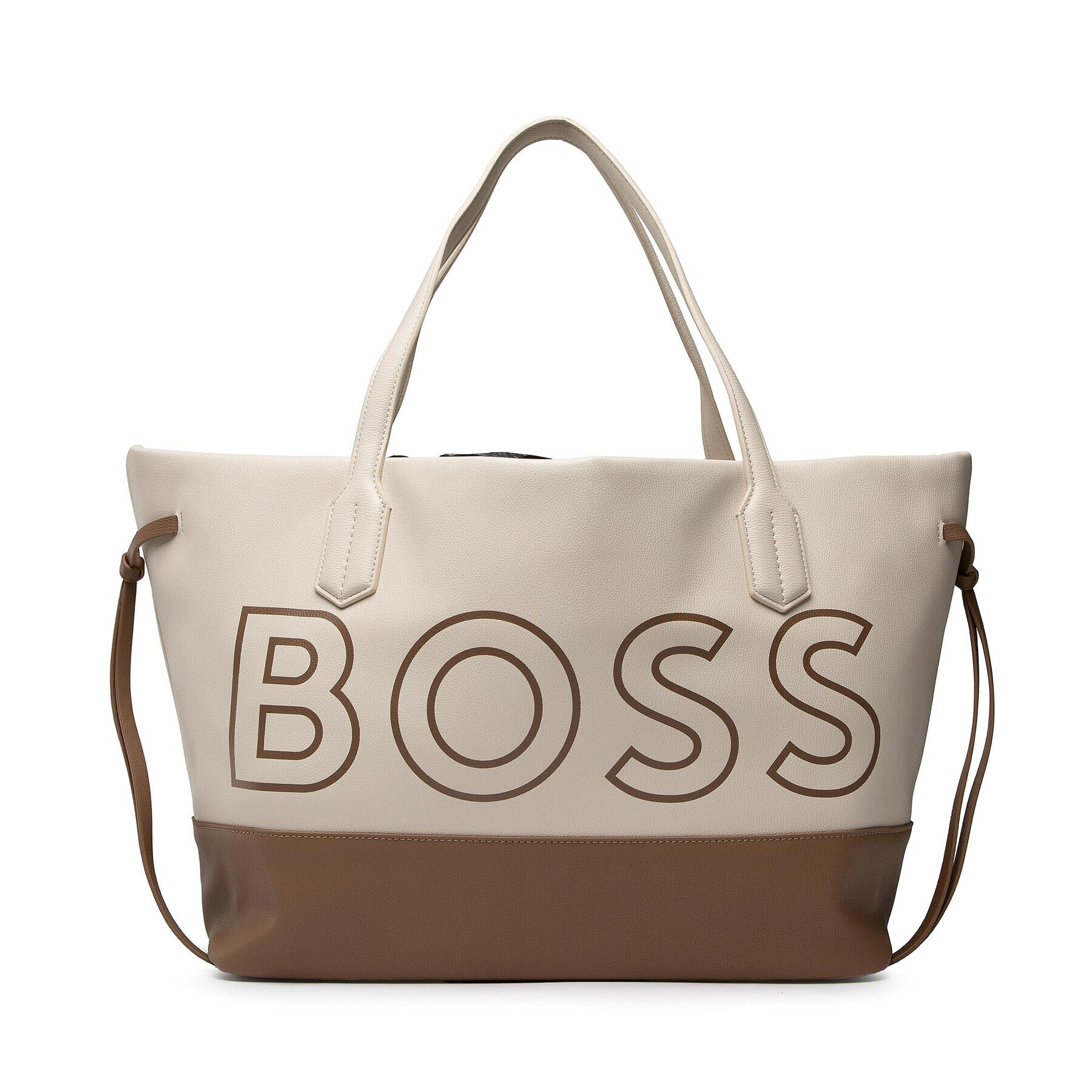 Boss Geantă Addison Shopper-L 50474550 Bej - Pled.ro