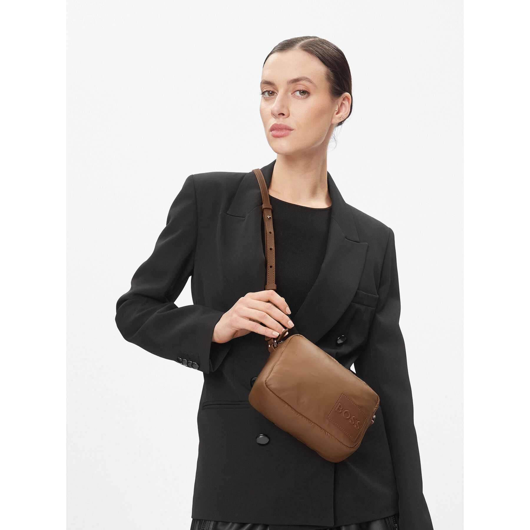 Boss Geantă Deva Crossbody-Pn 50504169 10254428 01 Bej - Pled.ro