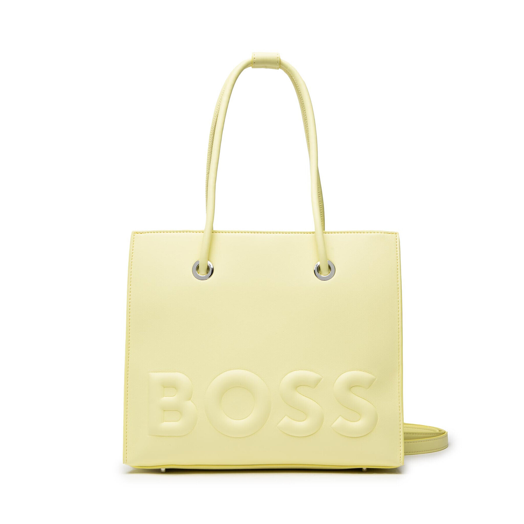 Boss Geantă Susan Sm Tote-Sl 50472420 Galben - Pled.ro