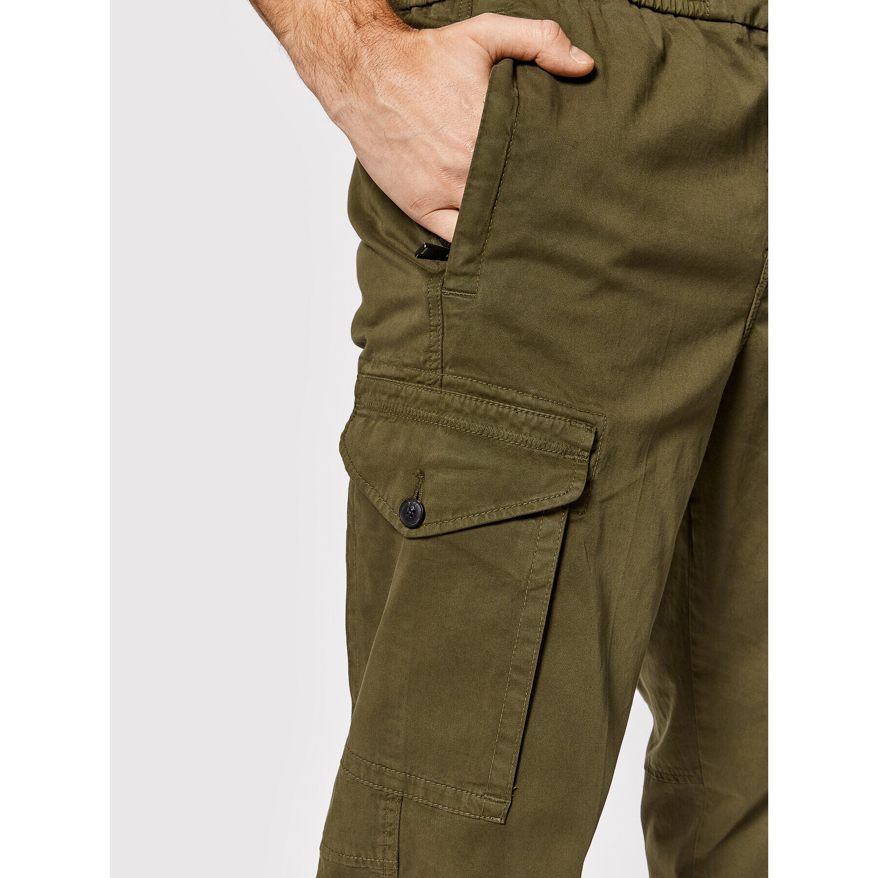 Boss Joggers Seiland 50456791 Verde Relaxed Fit - Pled.ro