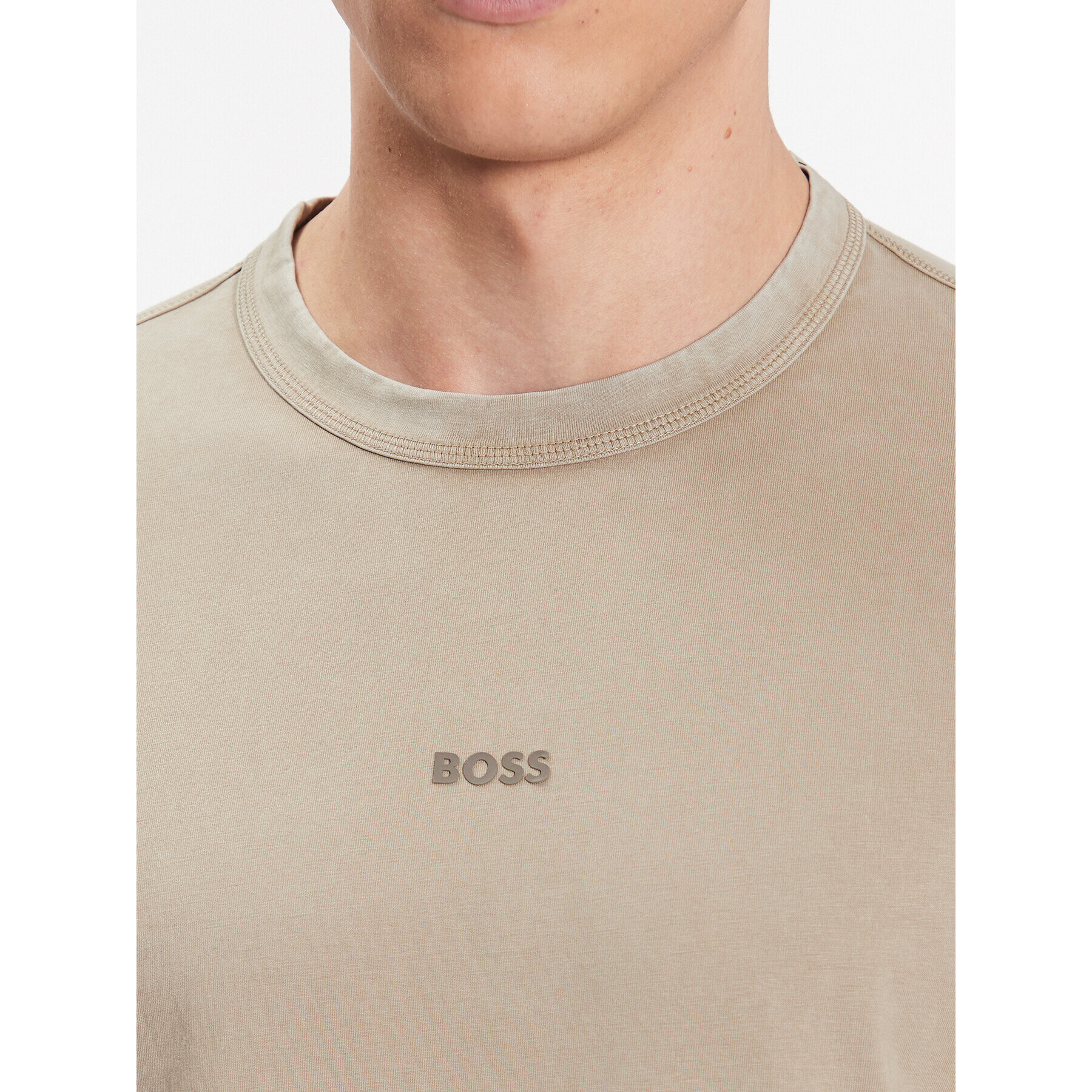 Boss Longsleeve 50477451 Bej Regular Fit - Pled.ro